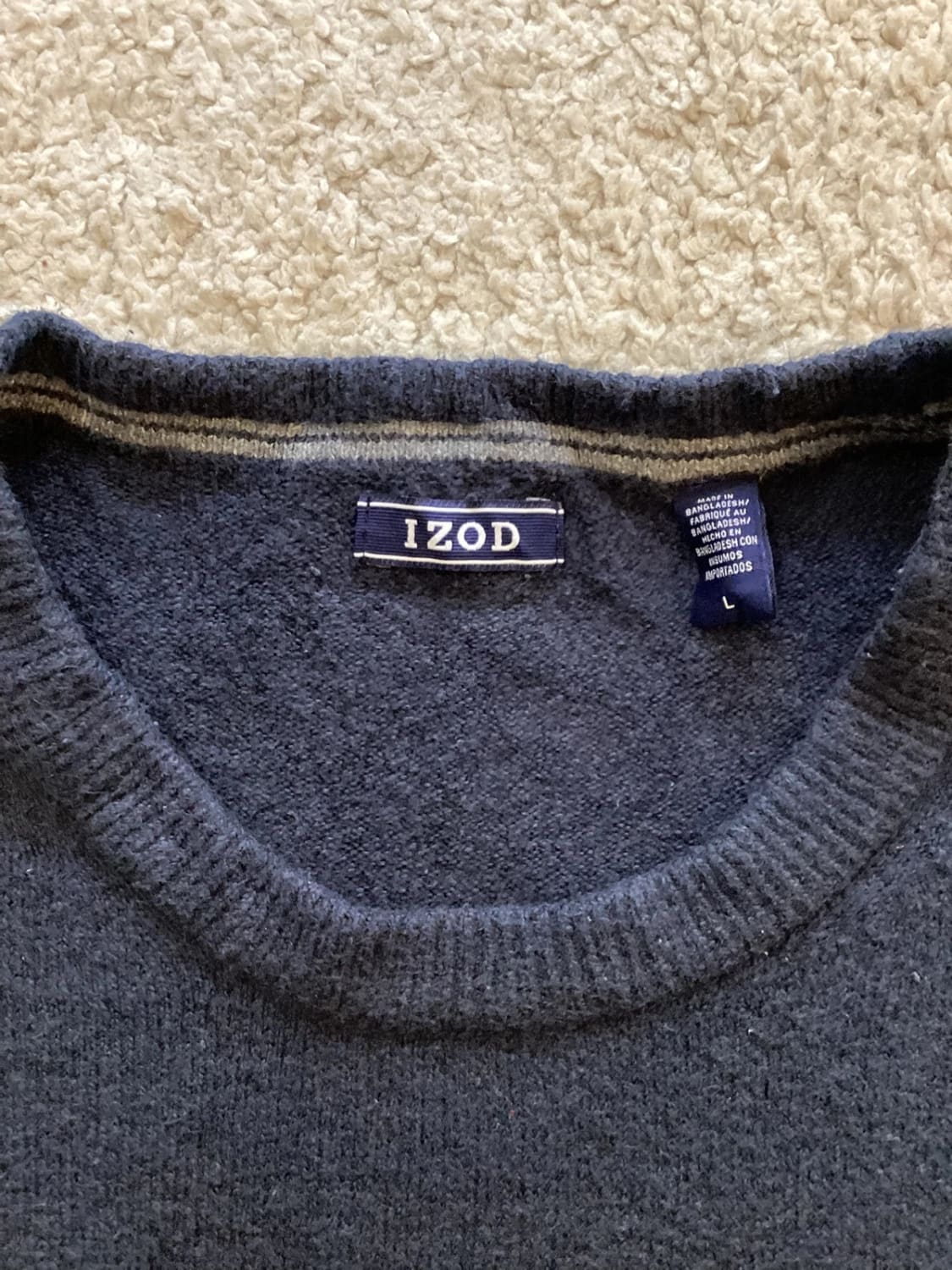 Pull Izod L - Très Bon État 🌊👕
