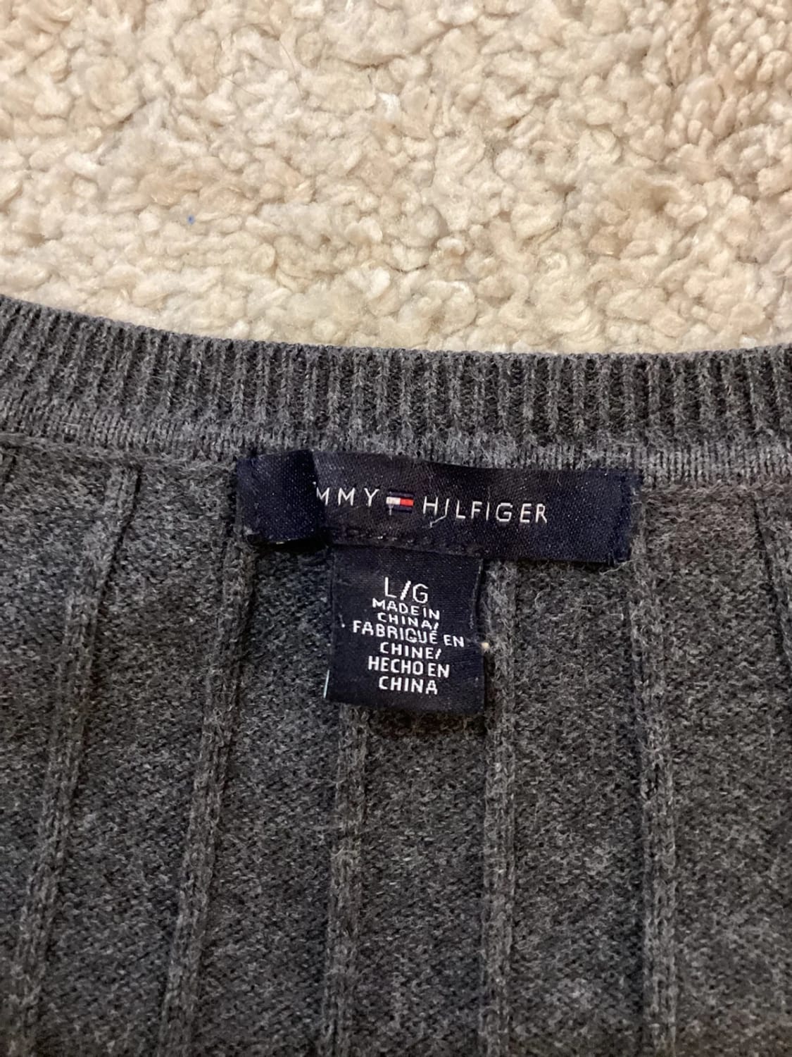 Sweat Tommy Hilfiger L/G - Très Bon État