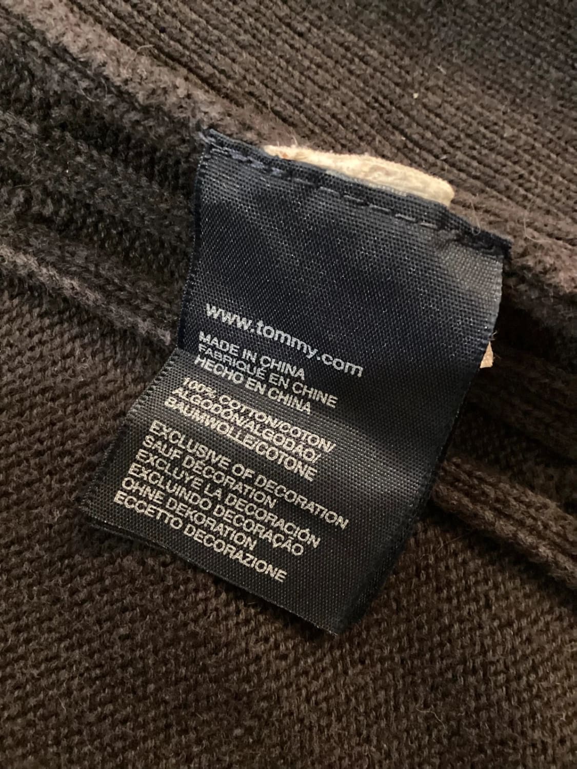 Sweat Tommy Hilfiger L/G - Très Bon État