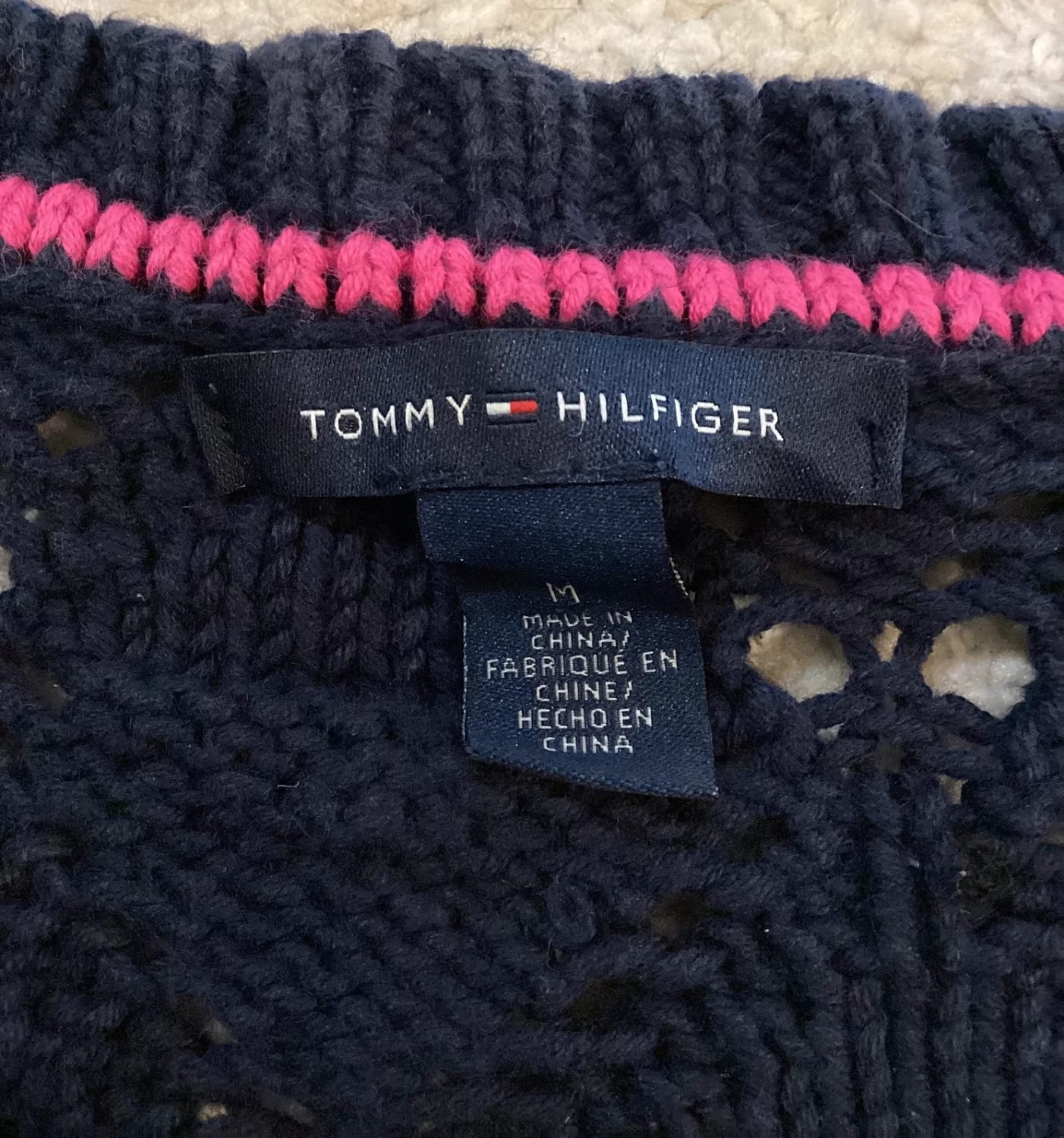 Sweat Tommy Hilfiger M - Très Bon État