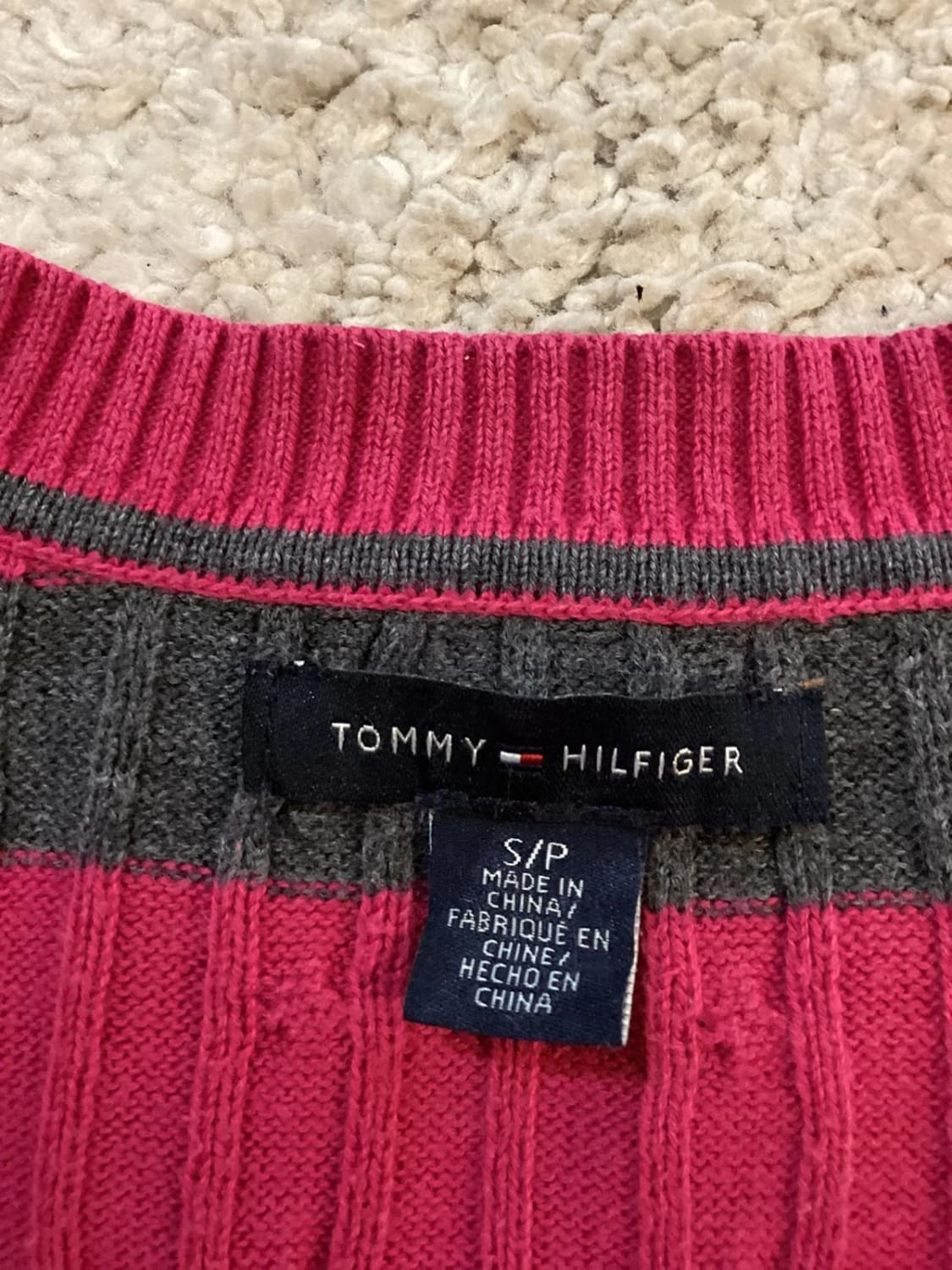Sweat Tommy Hilfiger S/P - Très Bon État