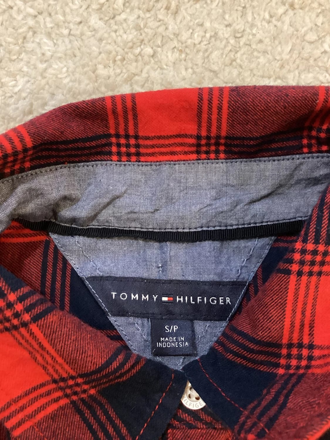 Chemise Tommy Hilfiger S/P - Très Bon État