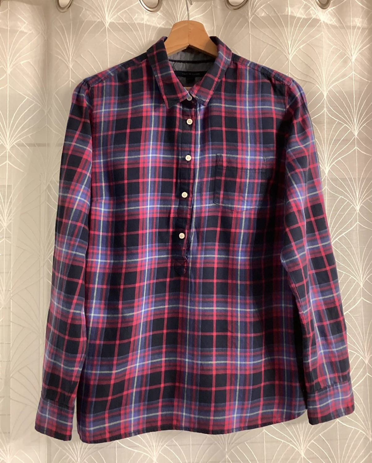 🌈 Chemise Flanelle Tommy Hilfiger Carreaux Multicolore - L/G