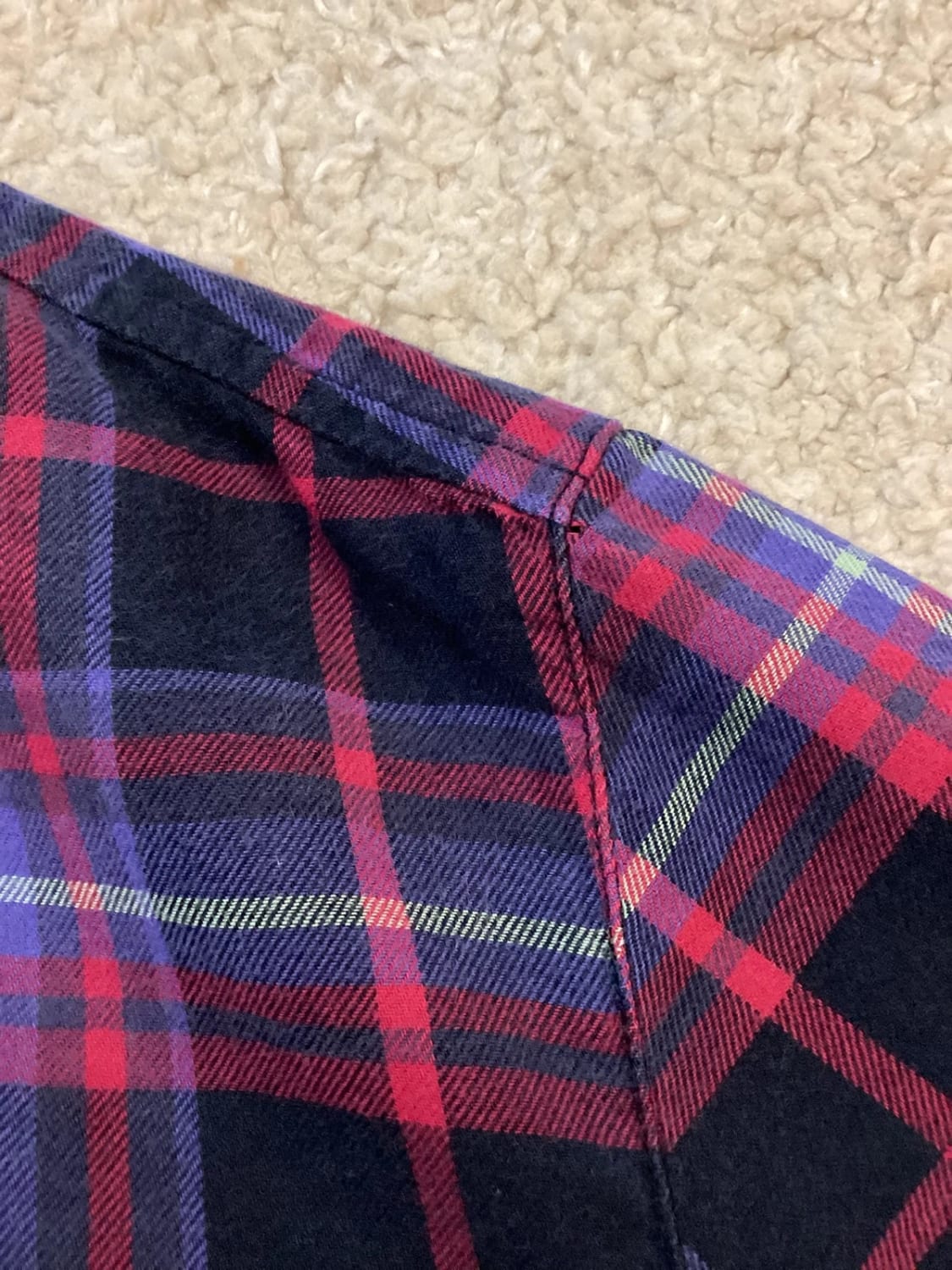 🌈 Chemise Flanelle Tommy Hilfiger Carreaux Multicolore - L/G