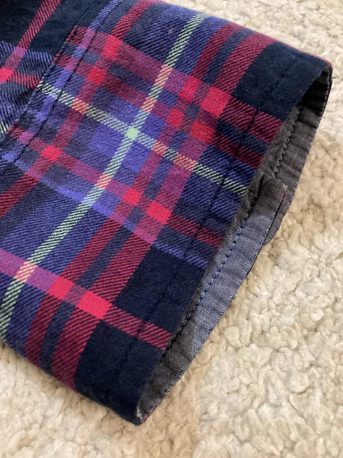 🌈 Chemise Flanelle Tommy Hilfiger Carreaux Multicolore - L/G