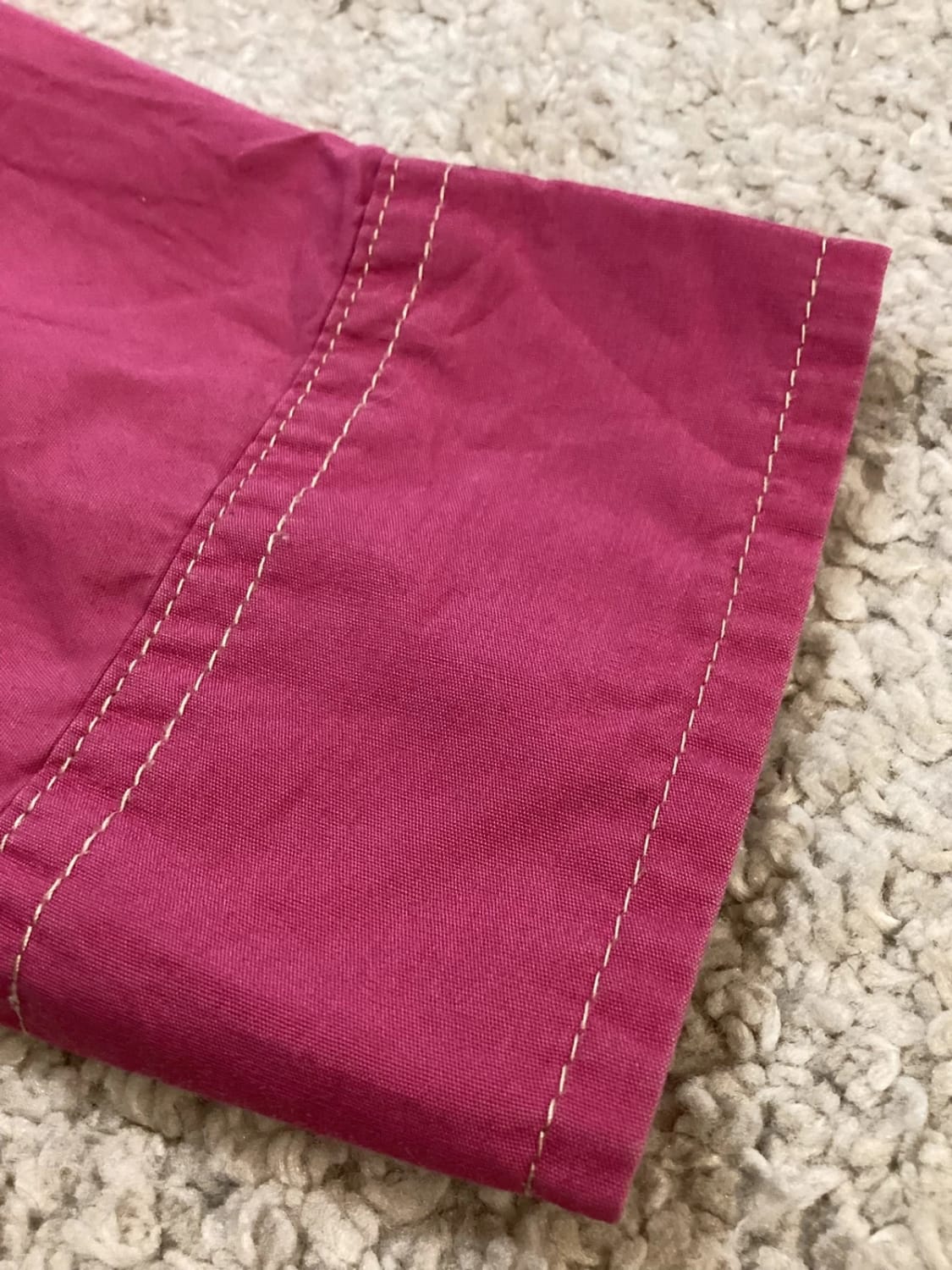 💖 Chemise Tommy Hilfiger Fuchsia Uni - Taille M - Coton