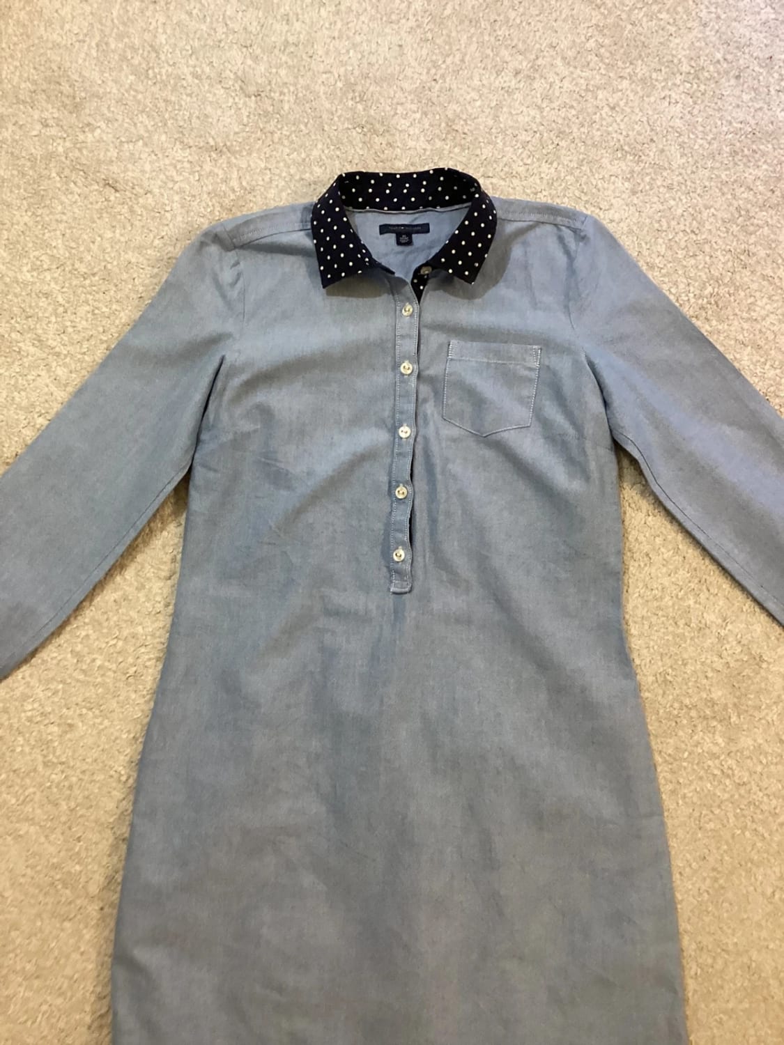 Robe Tommy Hilfiger Bleue - Taille XSTP