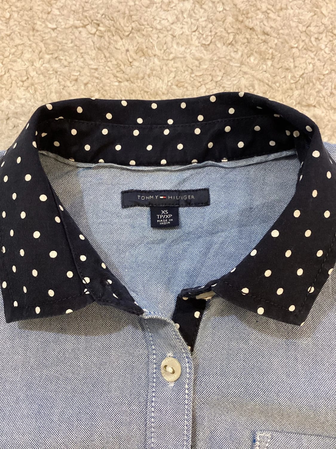Robe Tommy Hilfiger Bleue - Taille XSTP