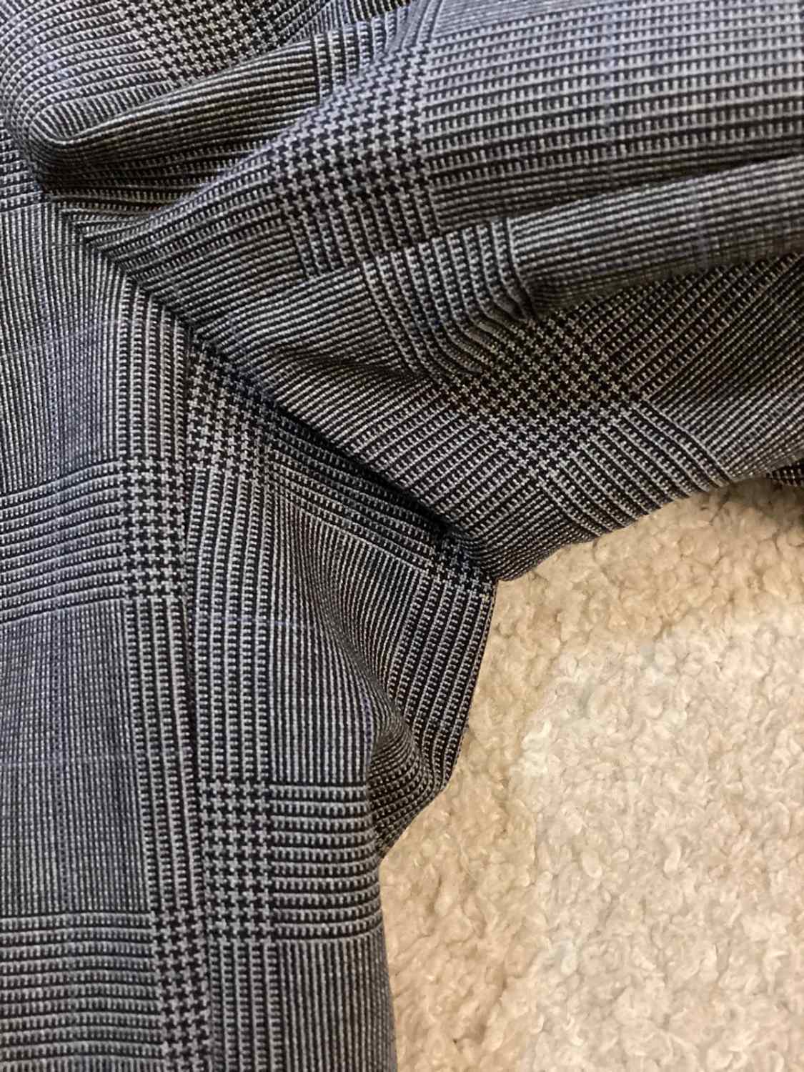 🧥 Blazer Brooks Brothers - Carreaux Gris - Taille L(42S) - Laine/Lycra