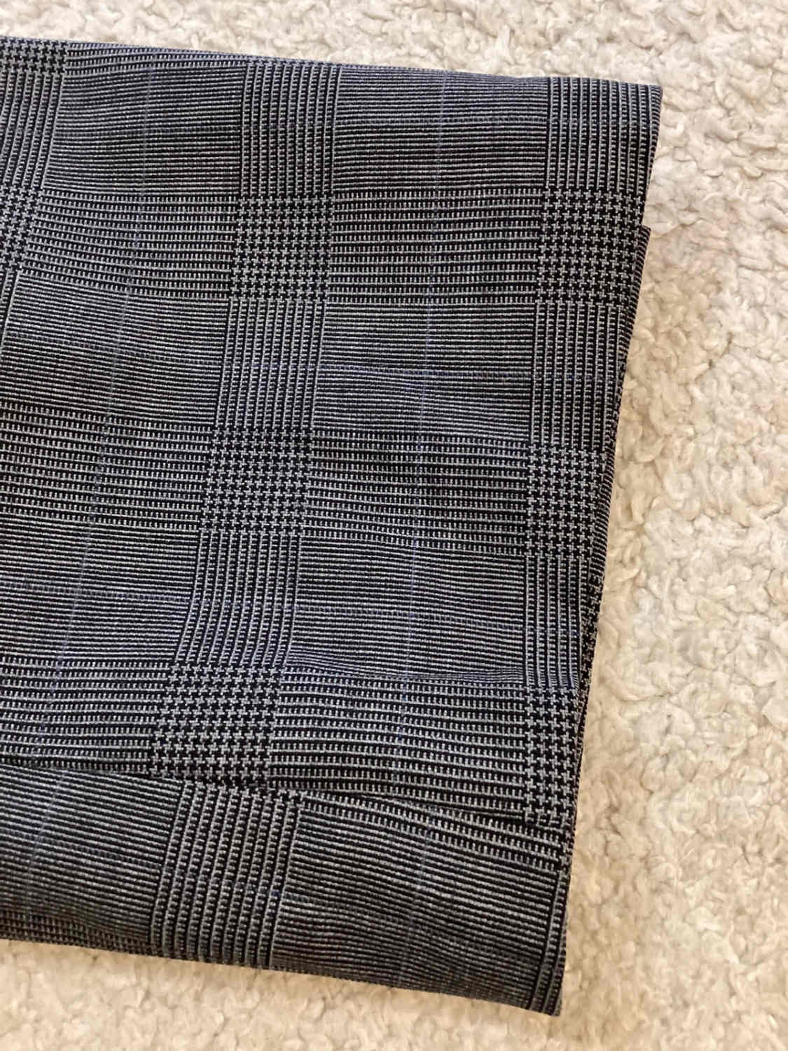 🧥 Blazer Brooks Brothers - Carreaux Gris - Taille L(42S) - Laine/Lycra