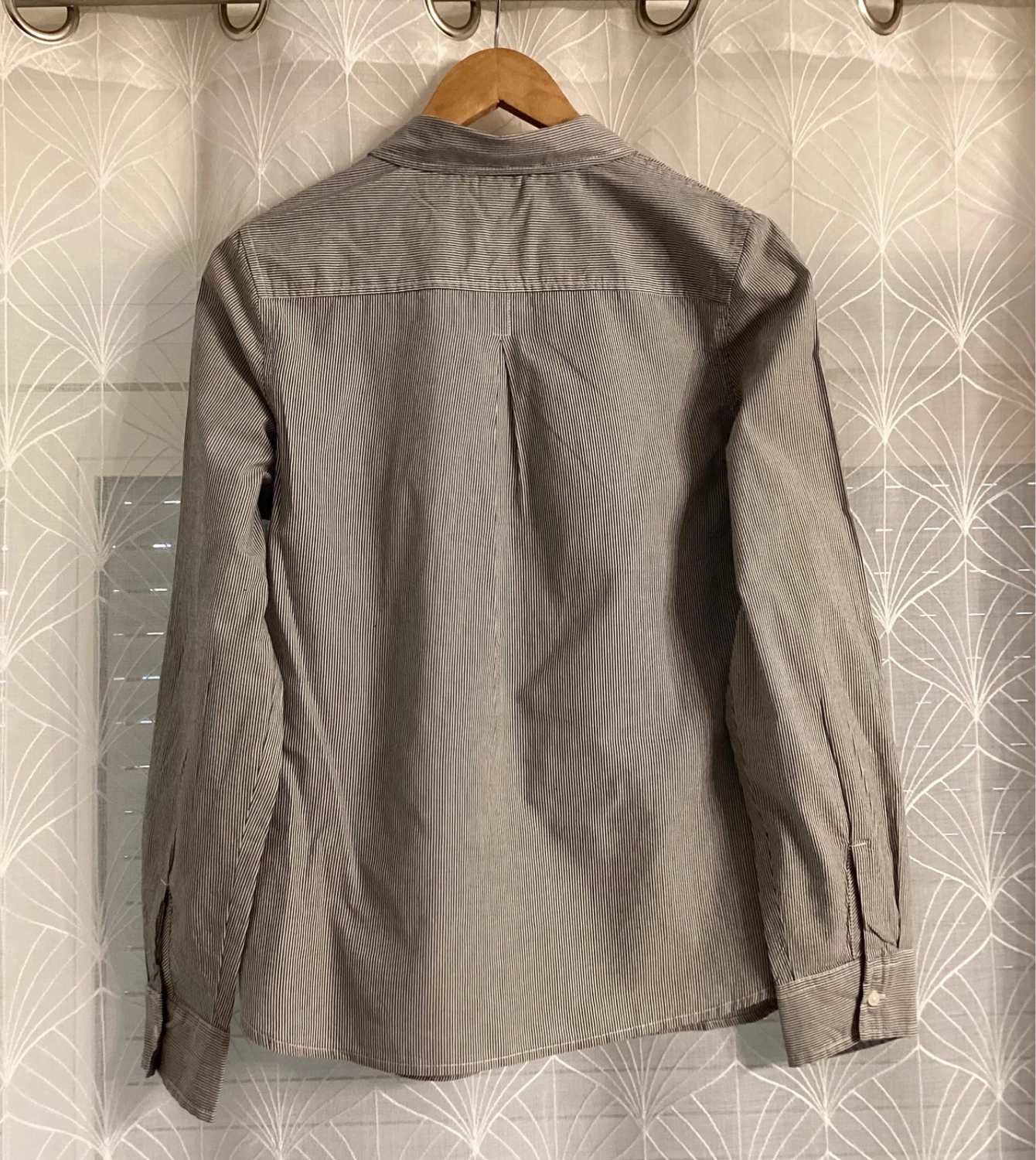 Camicia Tommy Hilfiger a Righe Bianco & Grigio - S/P
