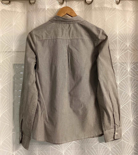 Chemise Tommy Hilfiger à Rayures Blanc & Gris - S/P