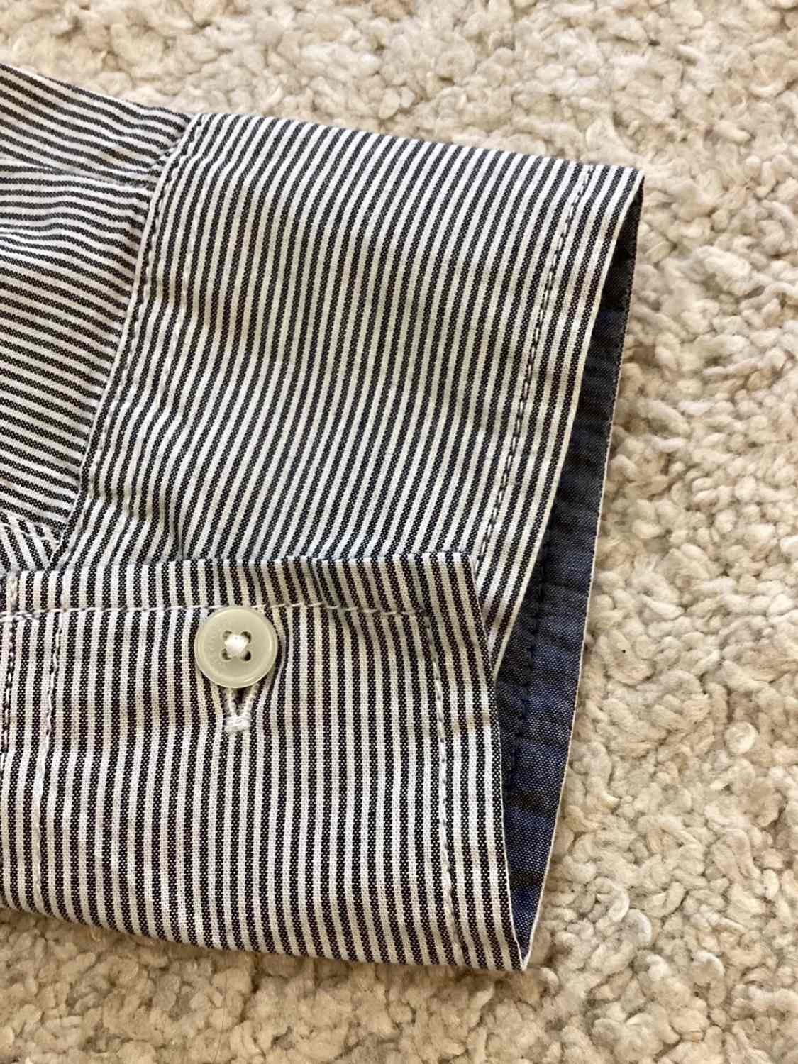 Camicia Tommy Hilfiger a Righe Bianco & Grigio - S/P
