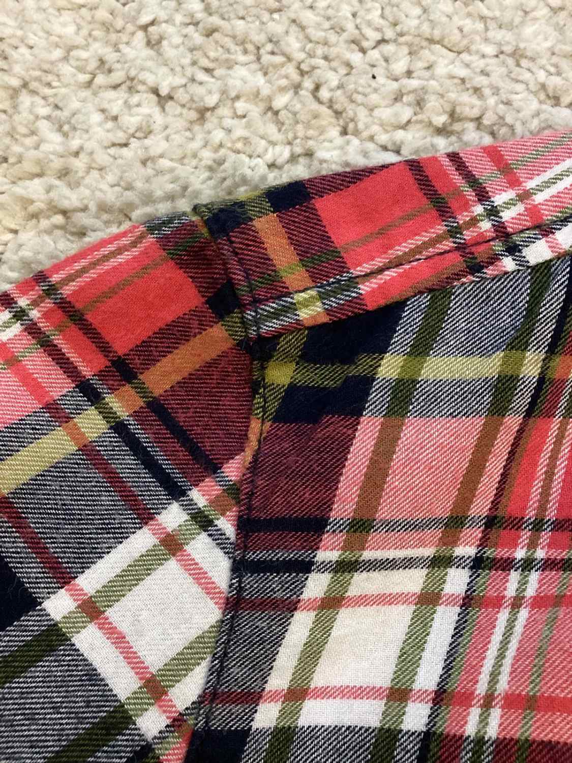 🌈 Chemise Tommy Hilfiger Carreaux Multicolore Sombre - S/P