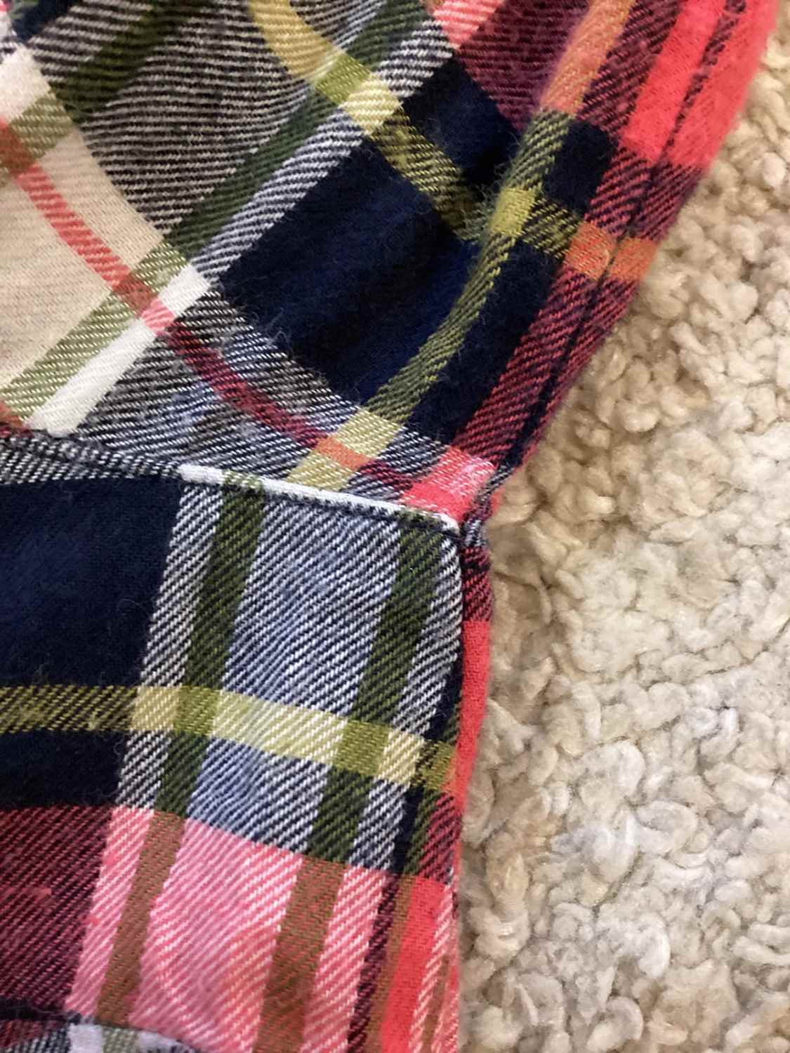 🌈 Chemise Tommy Hilfiger Carreaux Multicolore Sombre - S/P