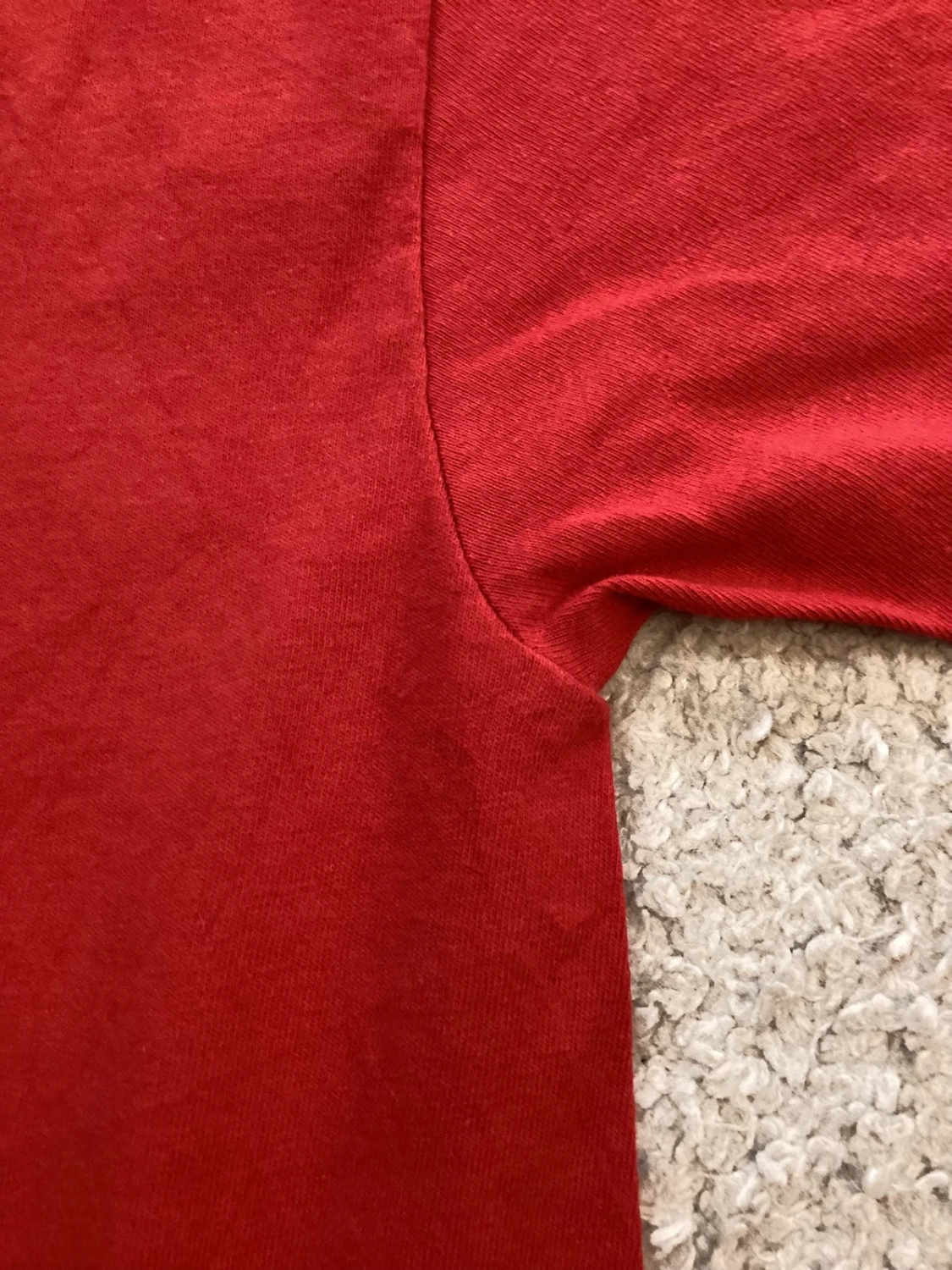 🐭 T-shirt Disney Mickey Mouse Rouge Vif - Taille M - Coton
