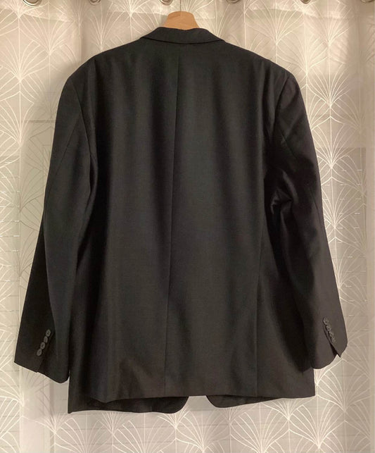 Blazer Calvin Klein Hombre - Gris Oscuro - Talla XL(48R) - Lana