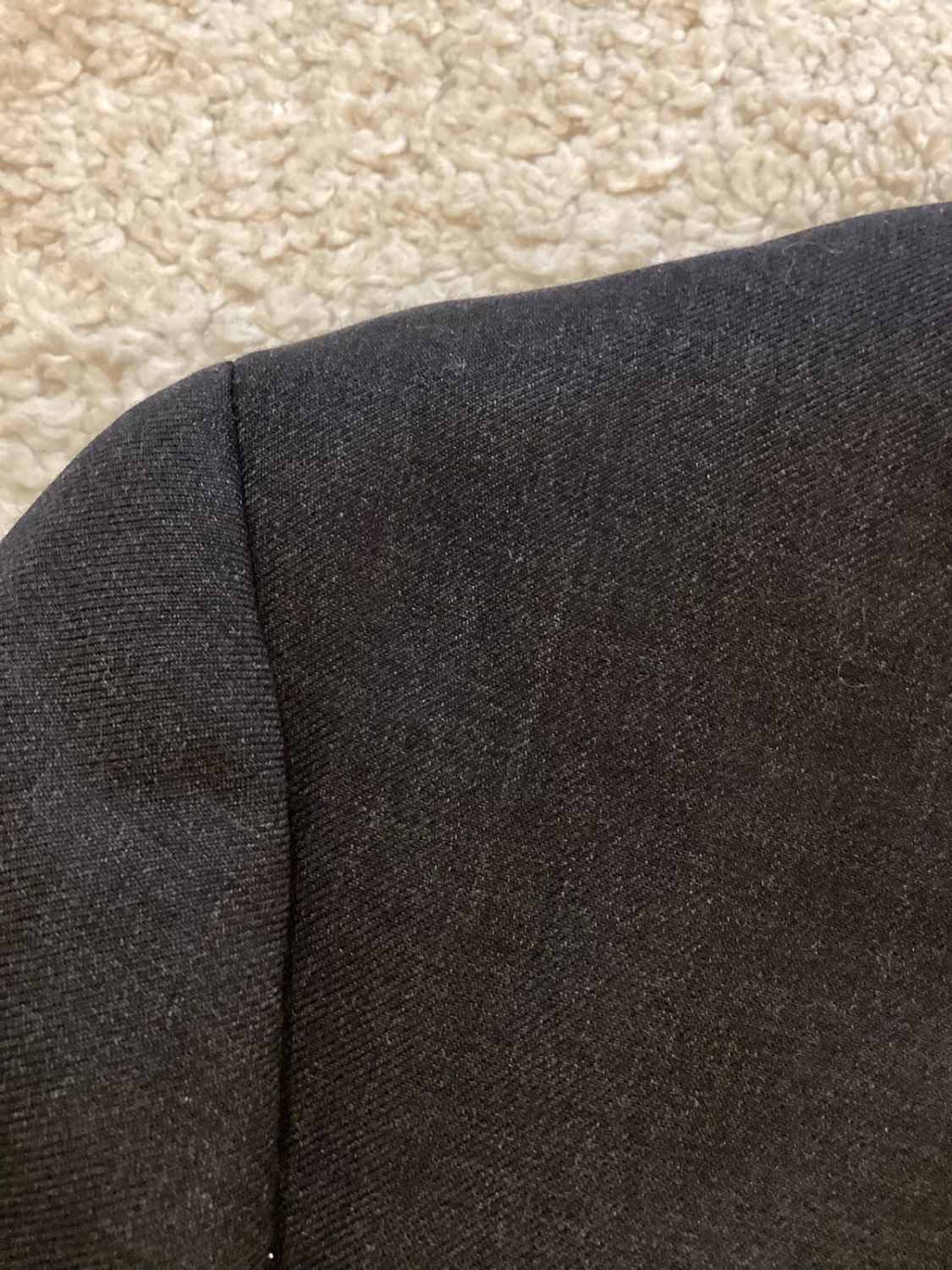 Blazer Calvin Klein Homme - Gris Foncé - Taille XL(48R) - Laine