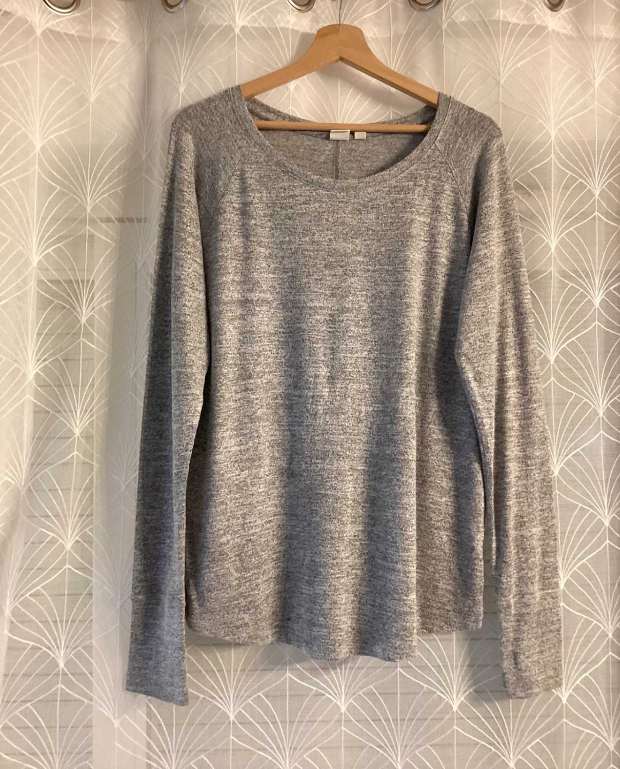 Sweat Gap Femme - Gris - Taille S - Polyester/Viscose