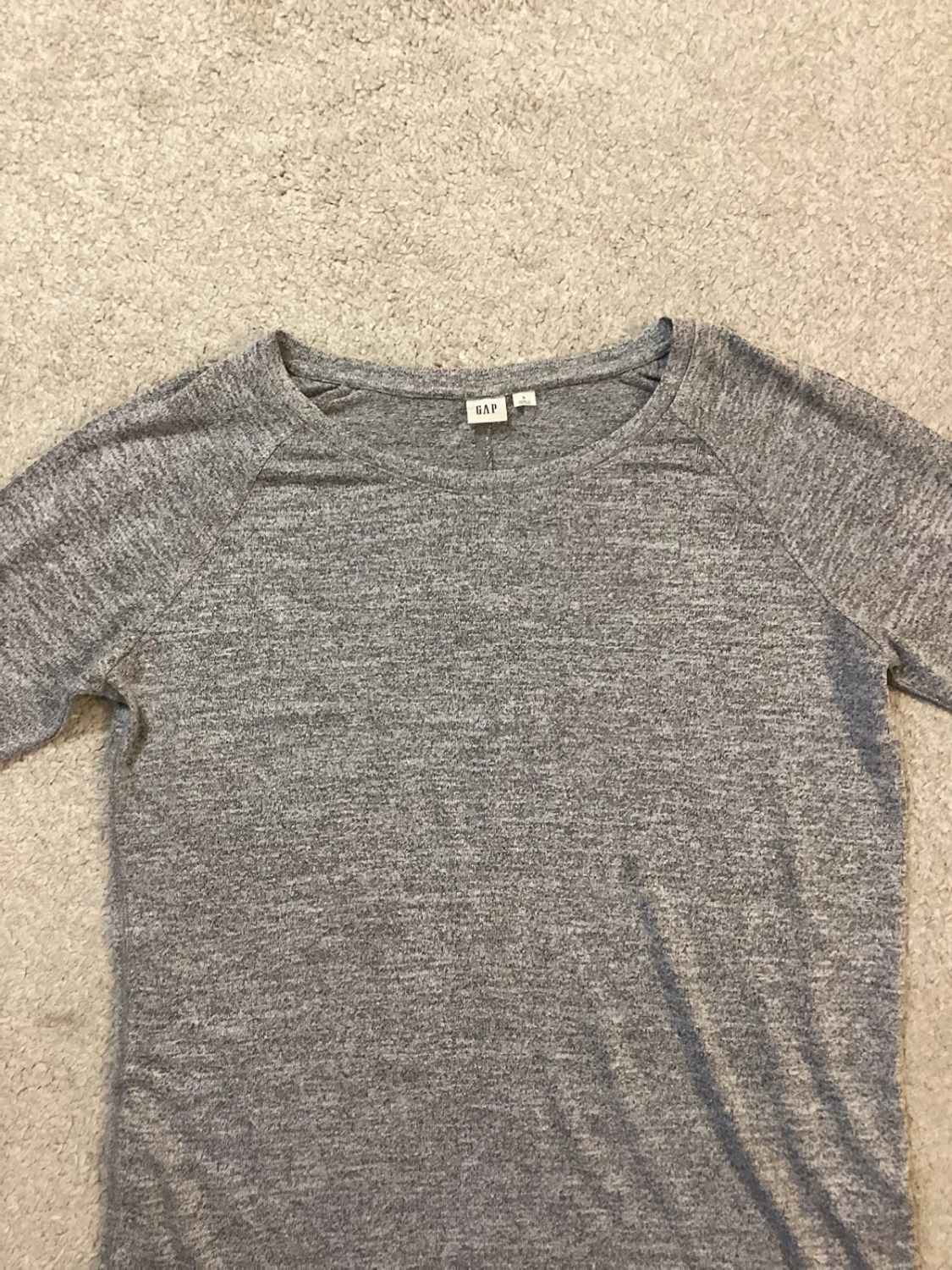 Sweat Gap Femme - Gris - Taille S - Polyester/Viscose
