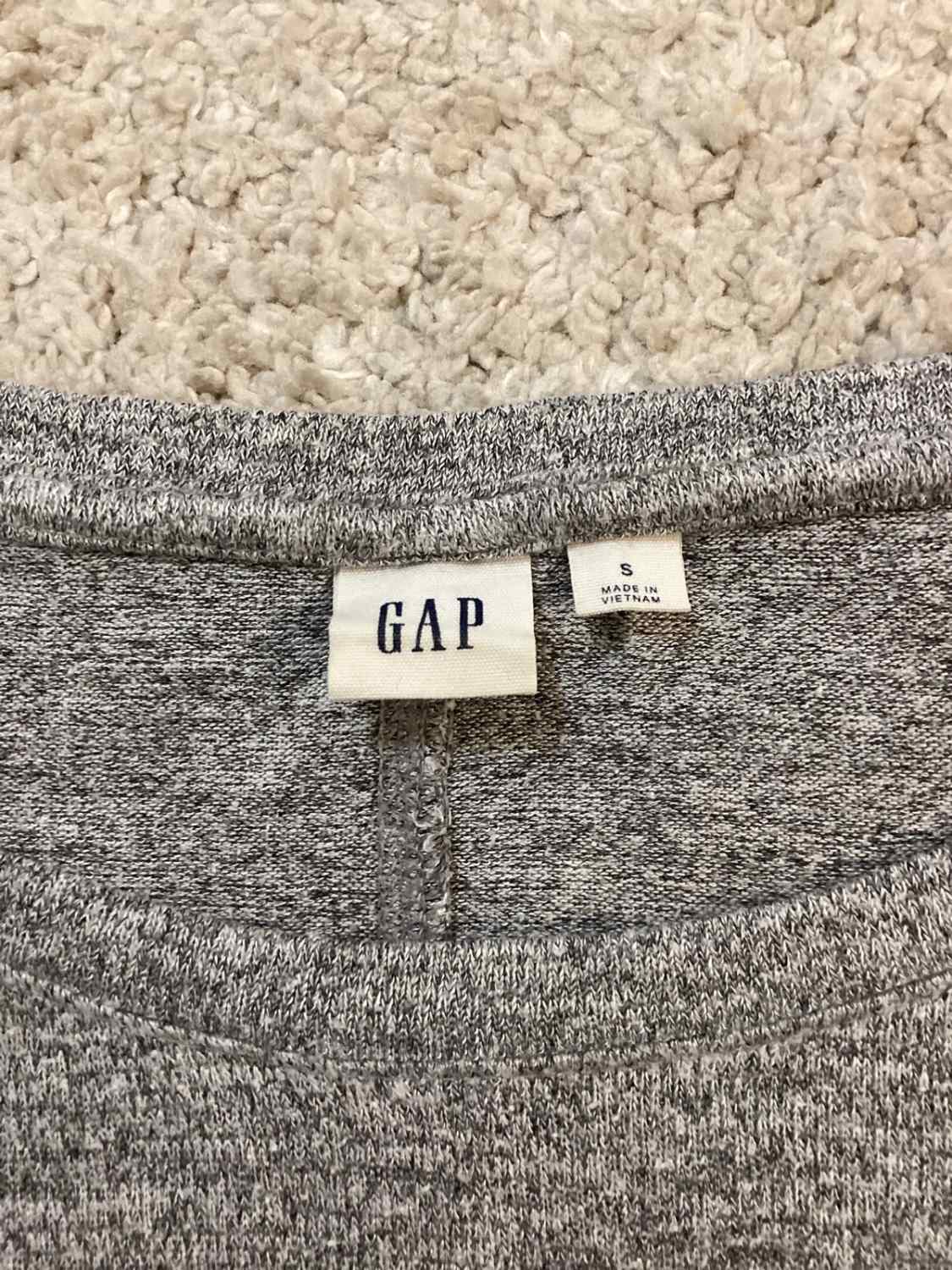 Sweat Gap Femme - Gris - Taille S - Polyester/Viscose