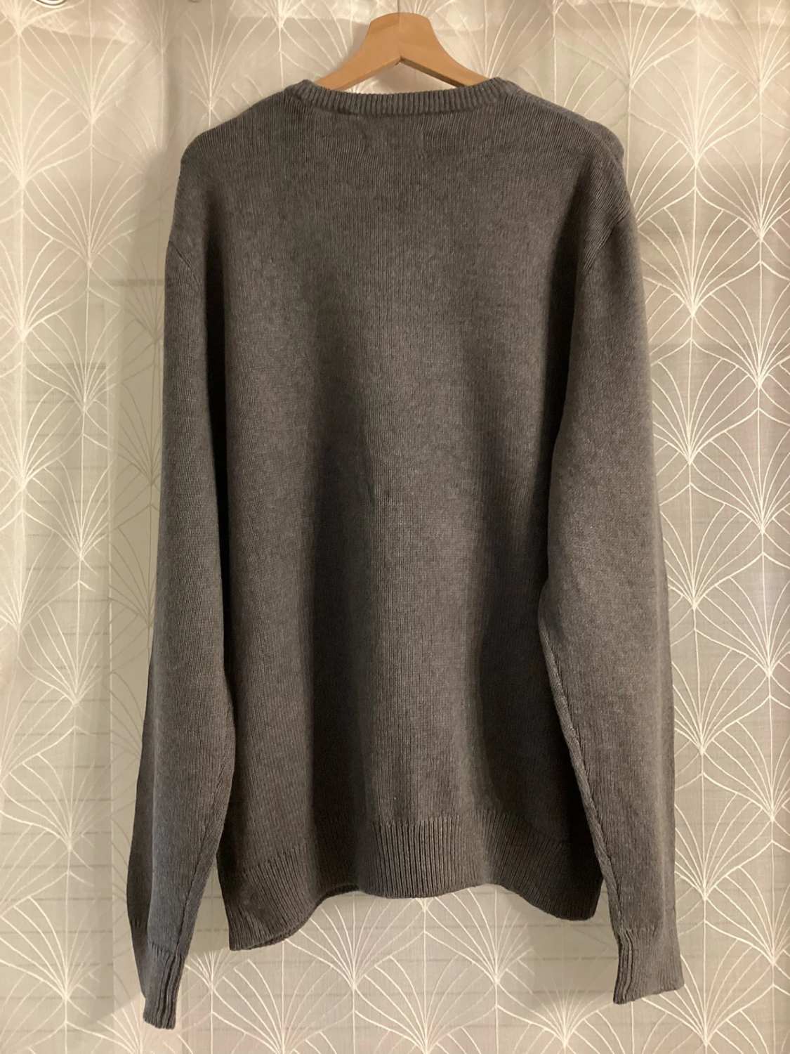 Sweat Chaps Homme - Gris Uni - XLTG - Coton