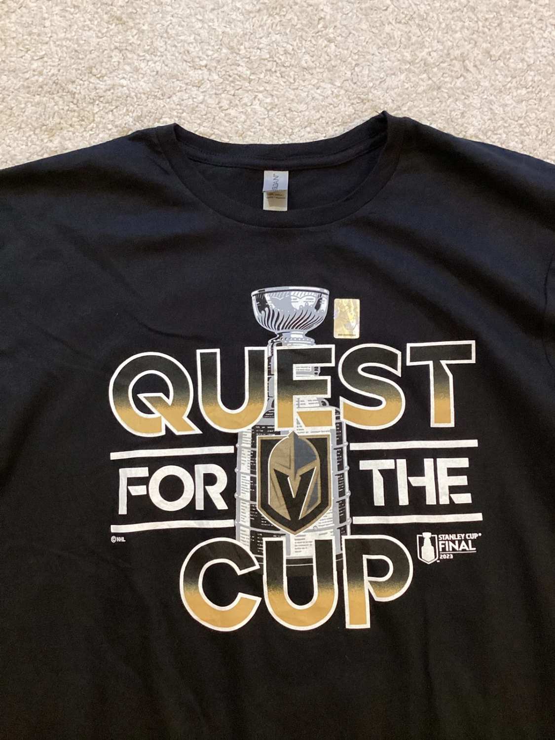 🏆 T-shirt Collector NHL Gildan - Stanley Cup Final 2023 - Noir - L/G