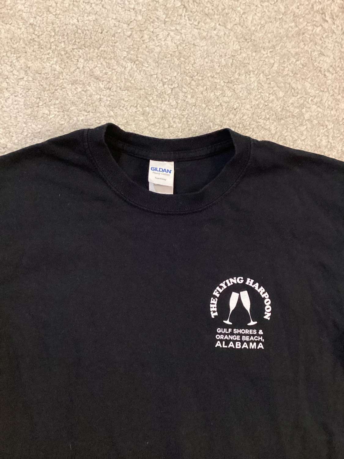 T-shirt Gildan Heren - Zwart - Maat S - Katoen