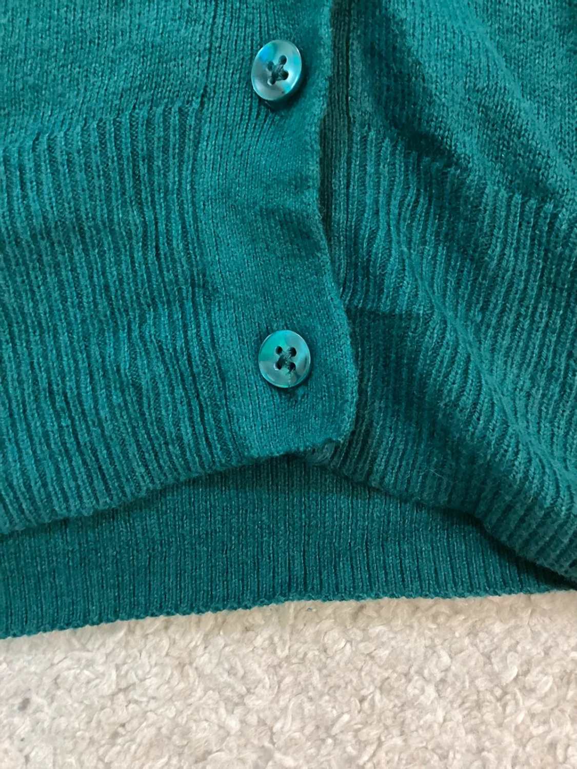 💚 Cardigan Gap Femme Col V - Vert Foncé - Taille S