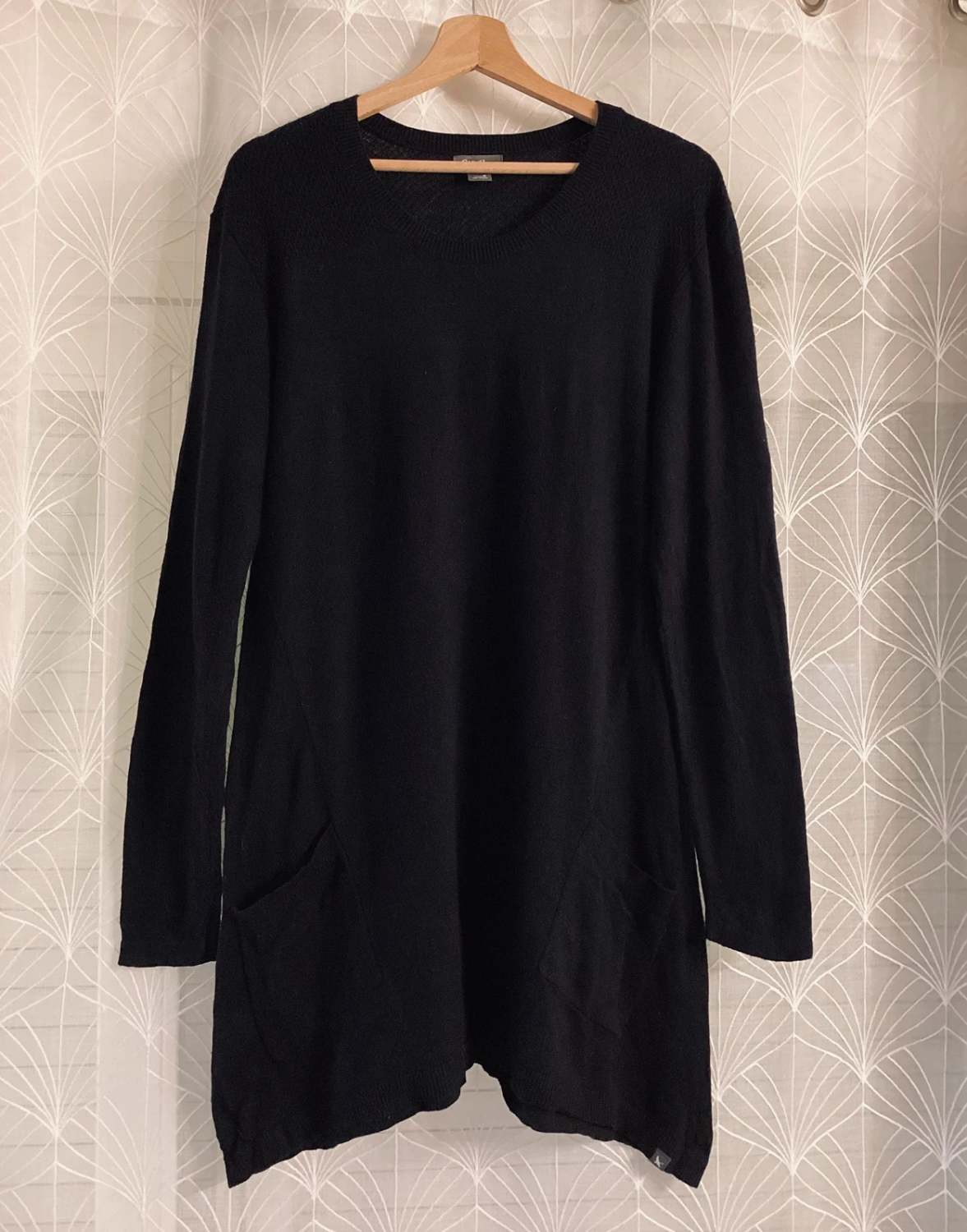 🖤 Sweat Long Eddie Bauer Femme - Noir - Taille M - Coton/Nylon