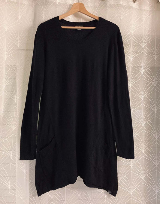 🖤 Sweat Long Eddie Bauer Femme - Noir - Taille M - Coton/Nylon