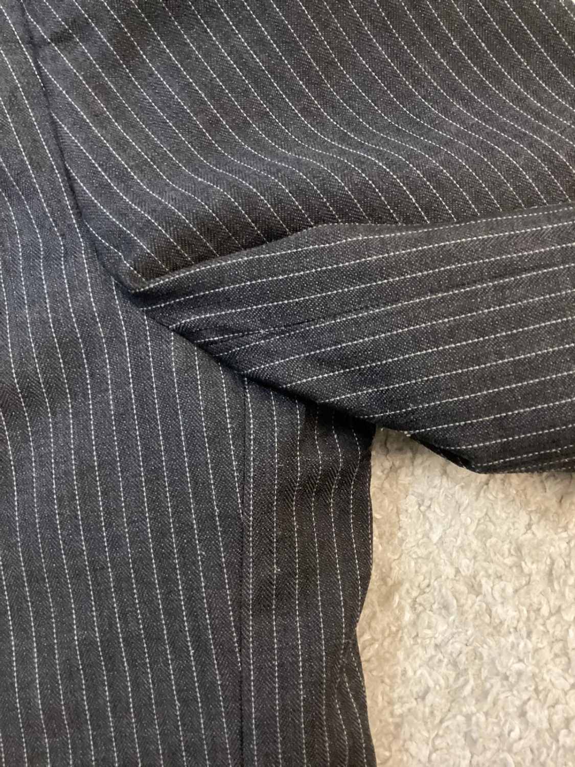 Blazer Tommy Hilfiger Homme - Rayures Gris - Taille S - Laine