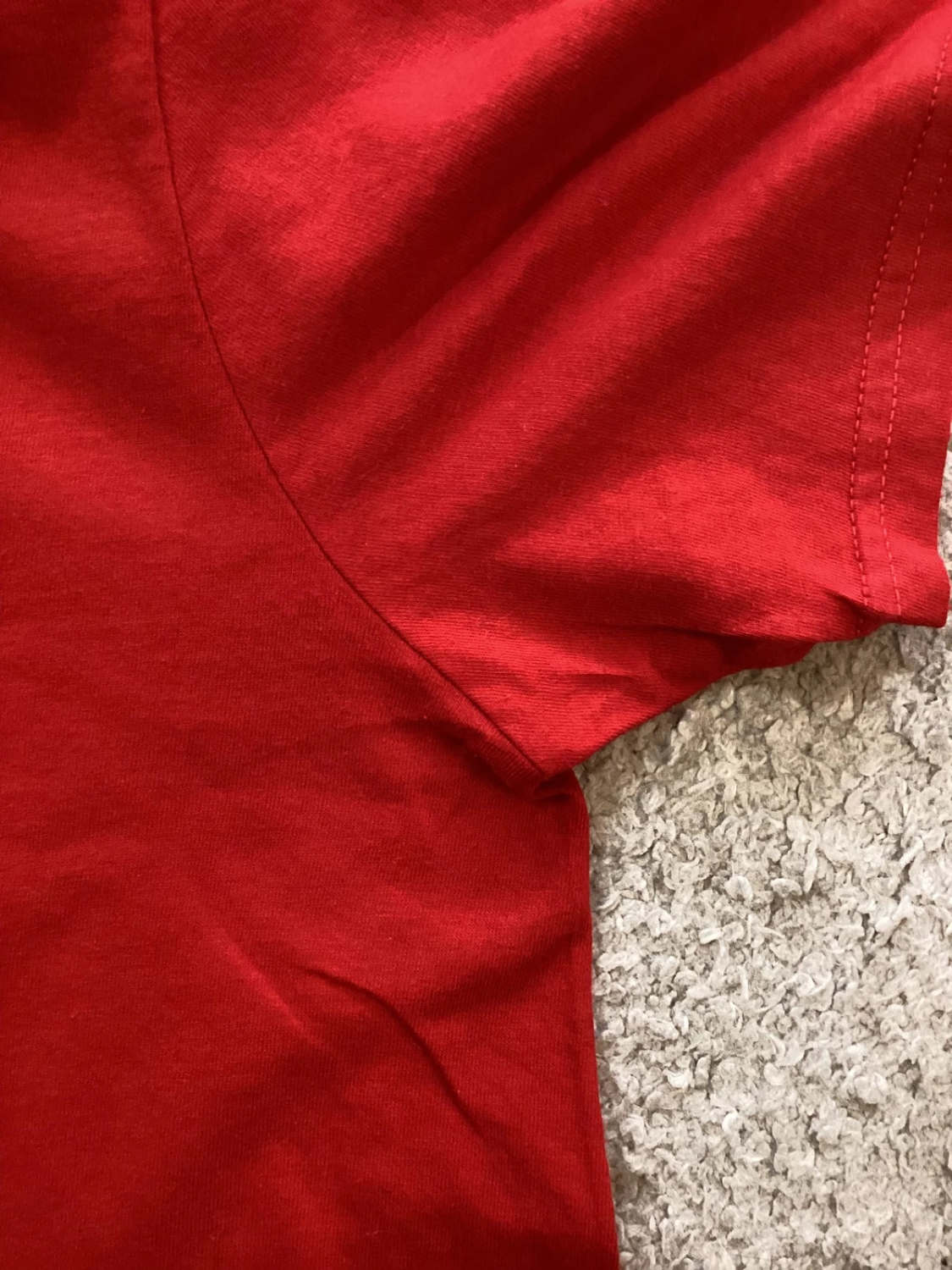 🐭 T-shirt Disney Homme - Mickey Mouse Rouge - Taille L - Coton
