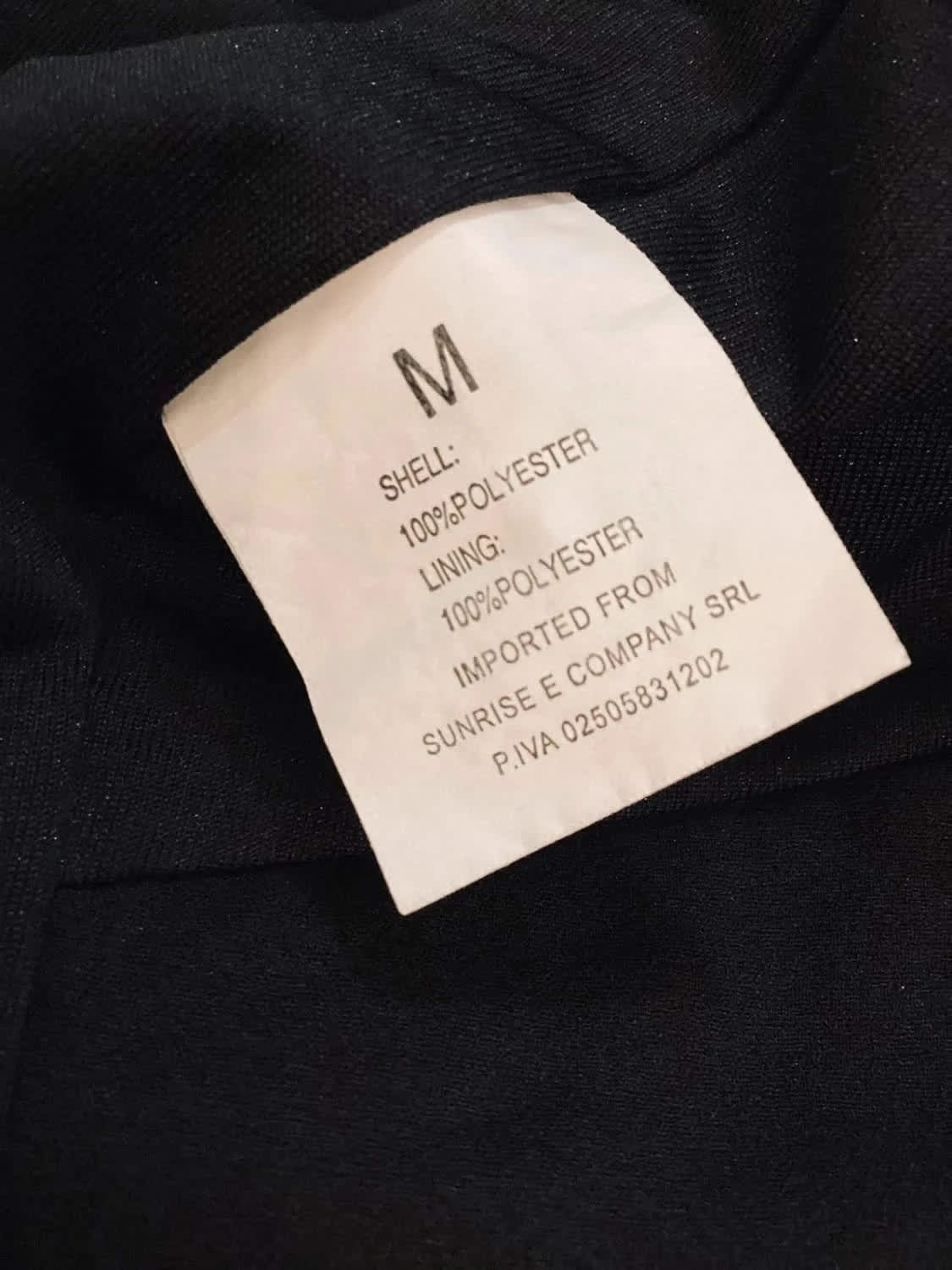 Robe Catenella Noire - Taille M