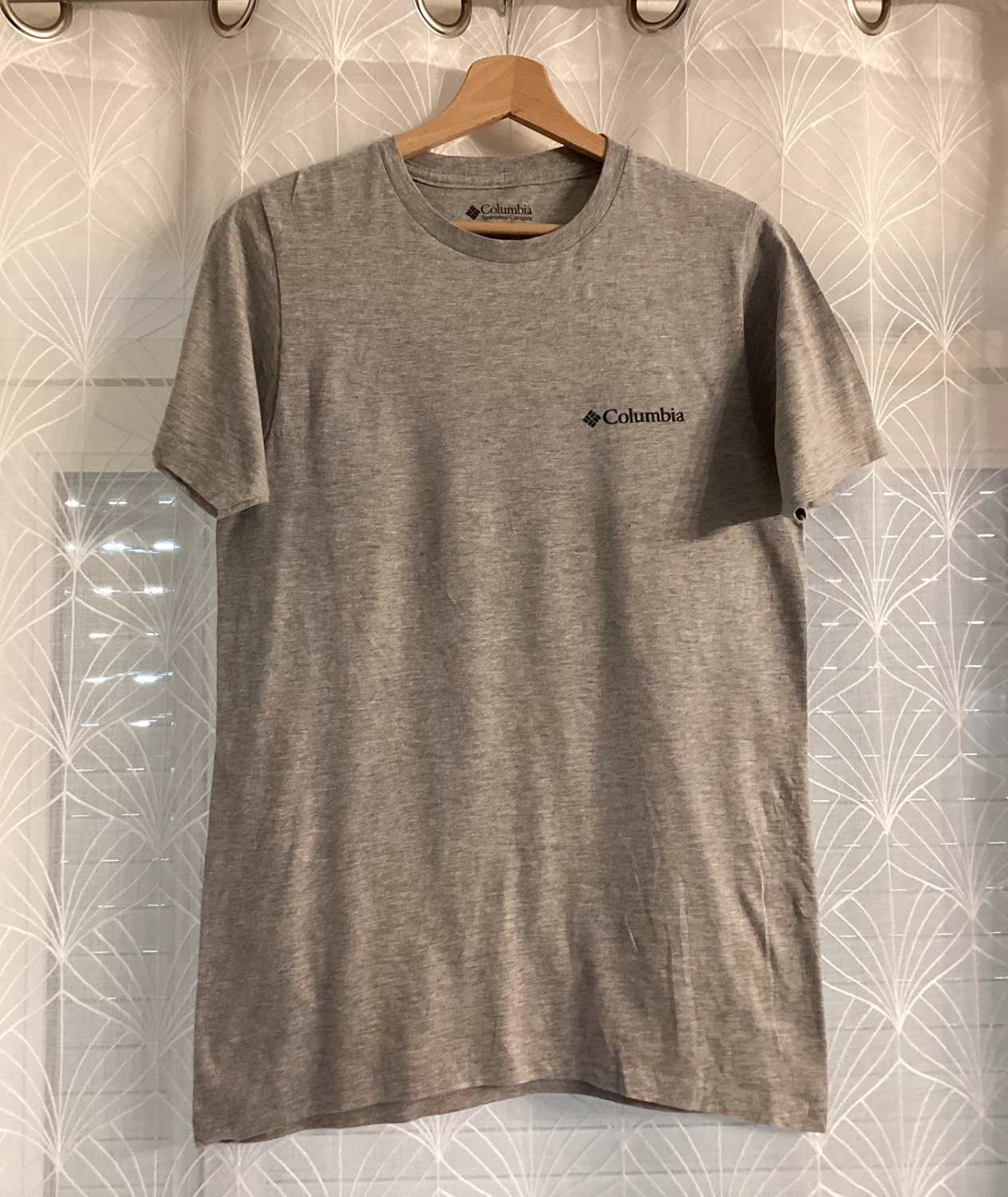 T-shirt Columbia Homme - Gris - Taille S - Coton/Polyester