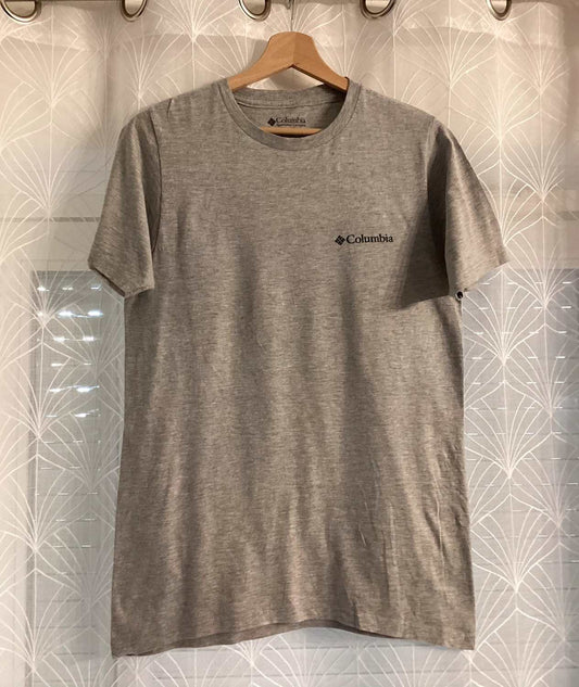 T-shirt Columbia Homme - Gris - Taille S - Coton/Polyester