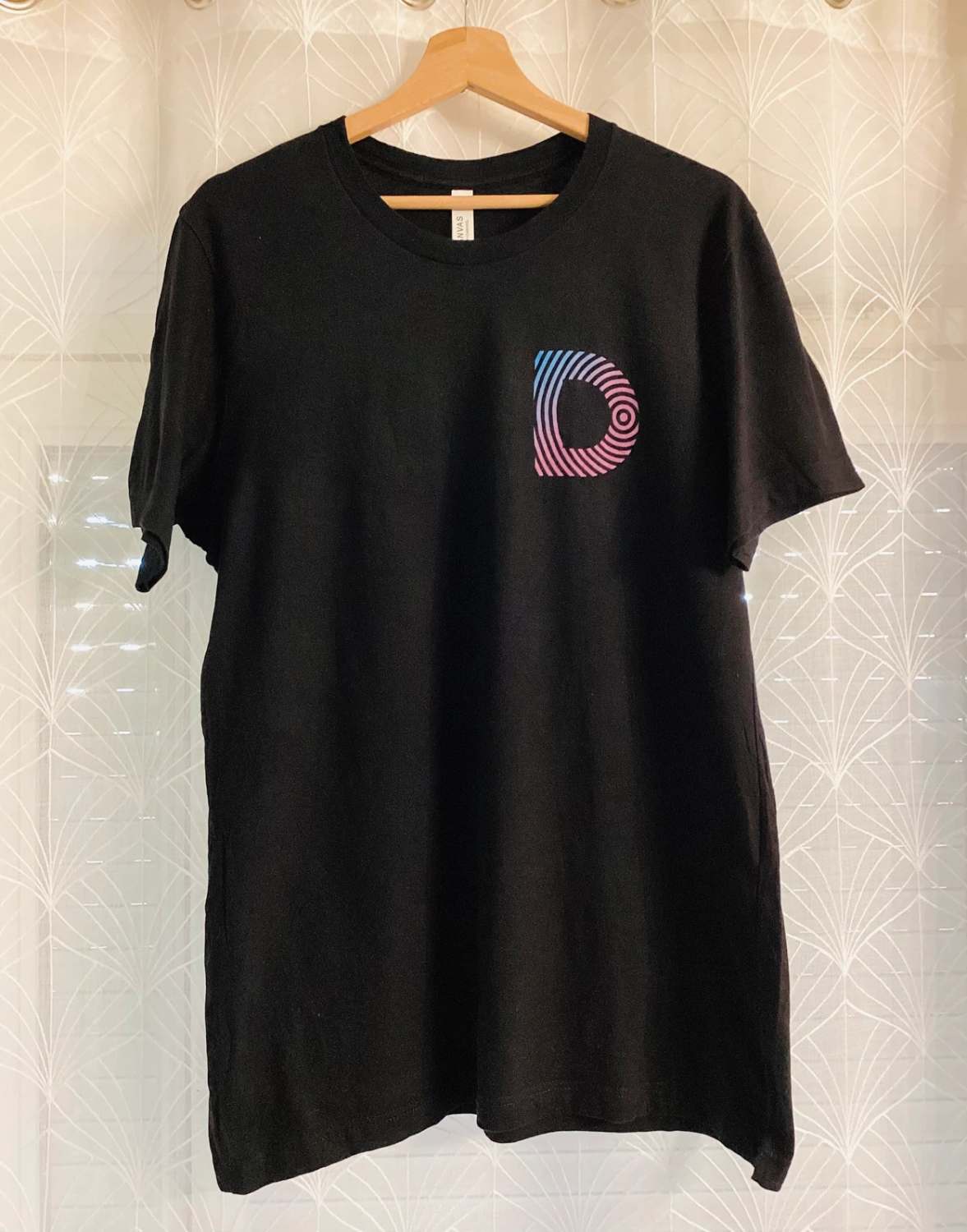 🖤 T-shirt Canvas Femme - Noir - Taille L/G - Coton