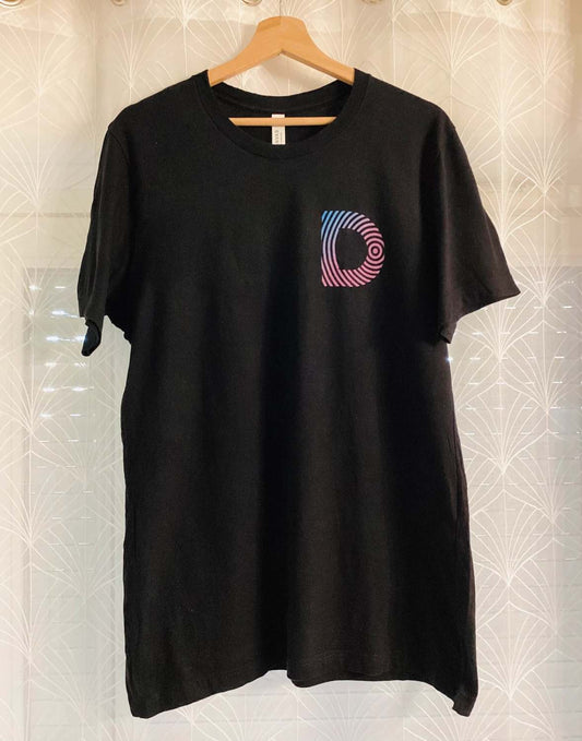 🖤 T-shirt Canvas Femme - Noir - Taille L/G - Coton
