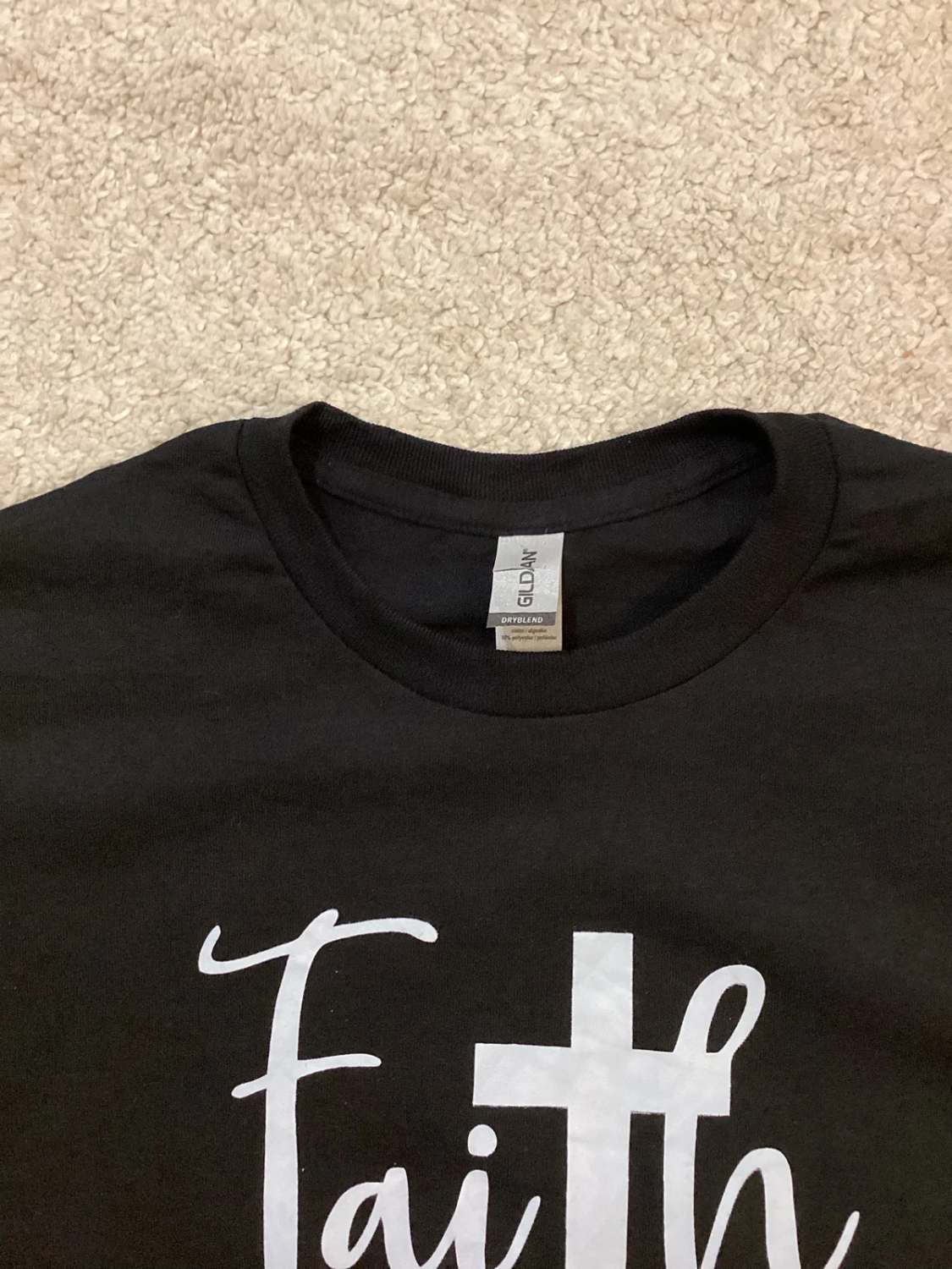 🖤 T-shirt Gildan Homme - Noir - Taille S - Coton/Polyester