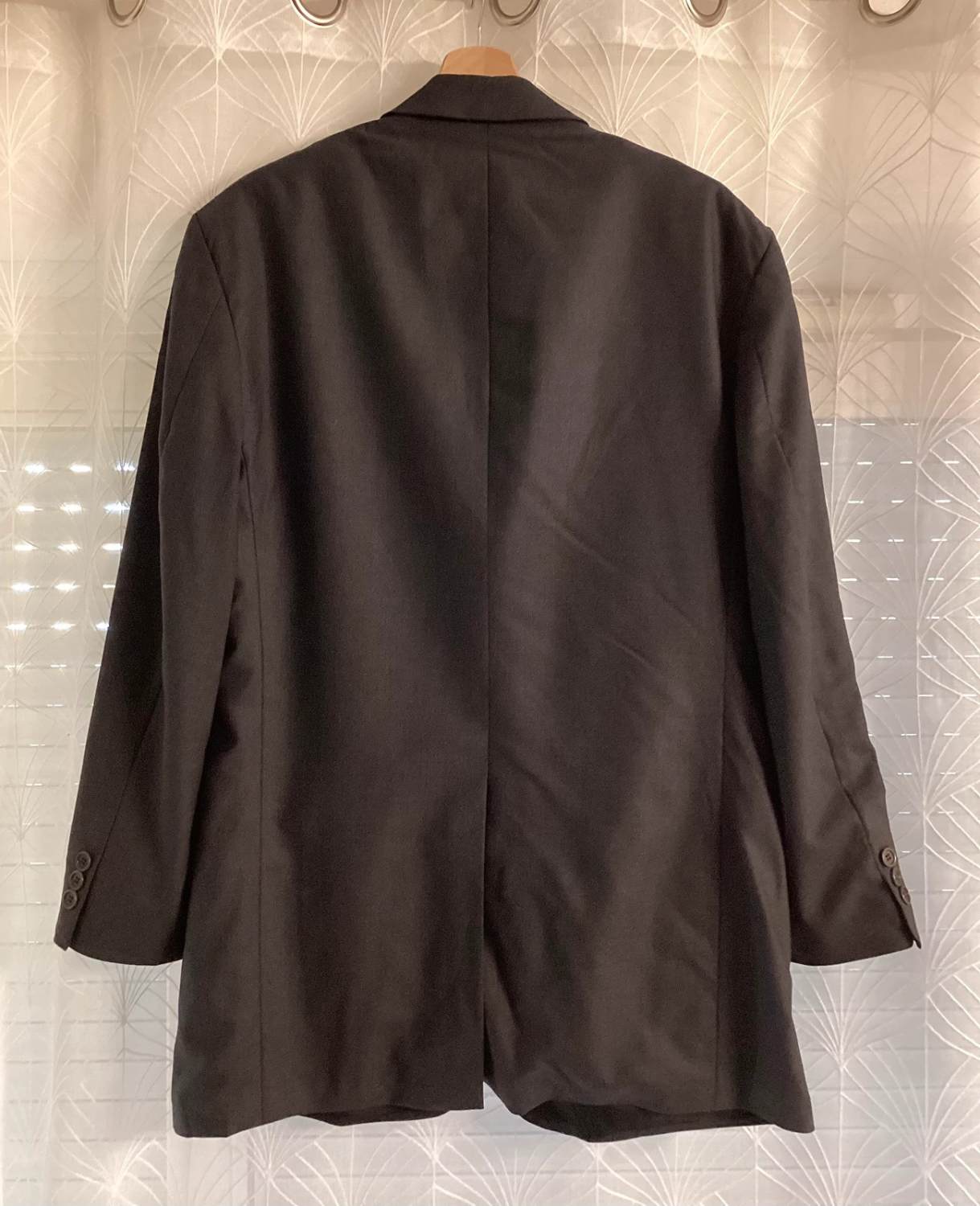 Blazer Brooks Brothers 346 Stretch - Donkergrijs - Maat 42RG (M)