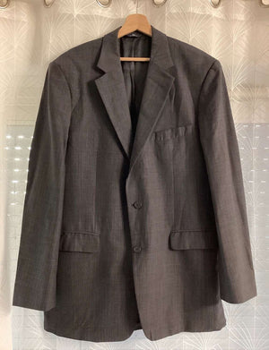 Blazer Brooks Brothers 346 Stretch - Carreaux Gris/Bleu - Taille 42L