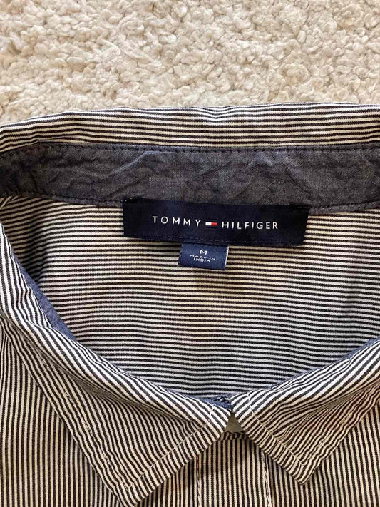 Chemise Tommy Hilfiger Femme à Rayures - Gris/Blanc