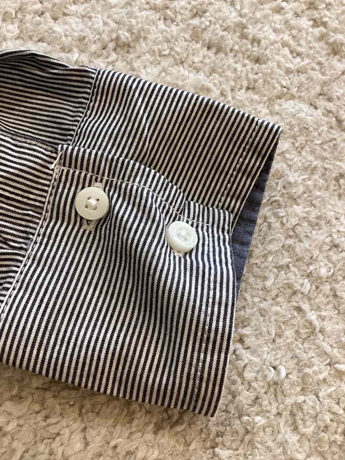 Camisa Tommy Hilfiger Mujer a Rayas - Gris/Blanco