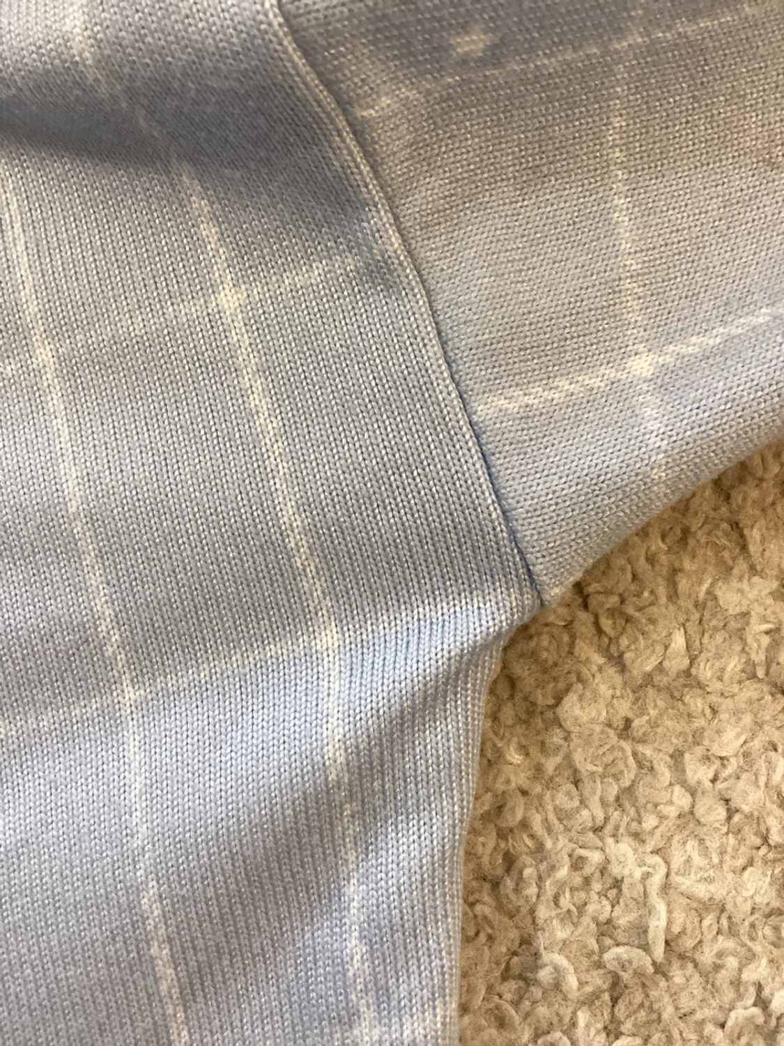 🌙 Pull de Nuit Lauren Conrad - Carreaux Bleu/Blanc - Taille L