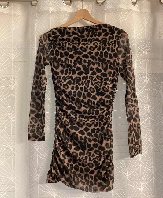 Robe Shein Noir et Marron - Taille XS