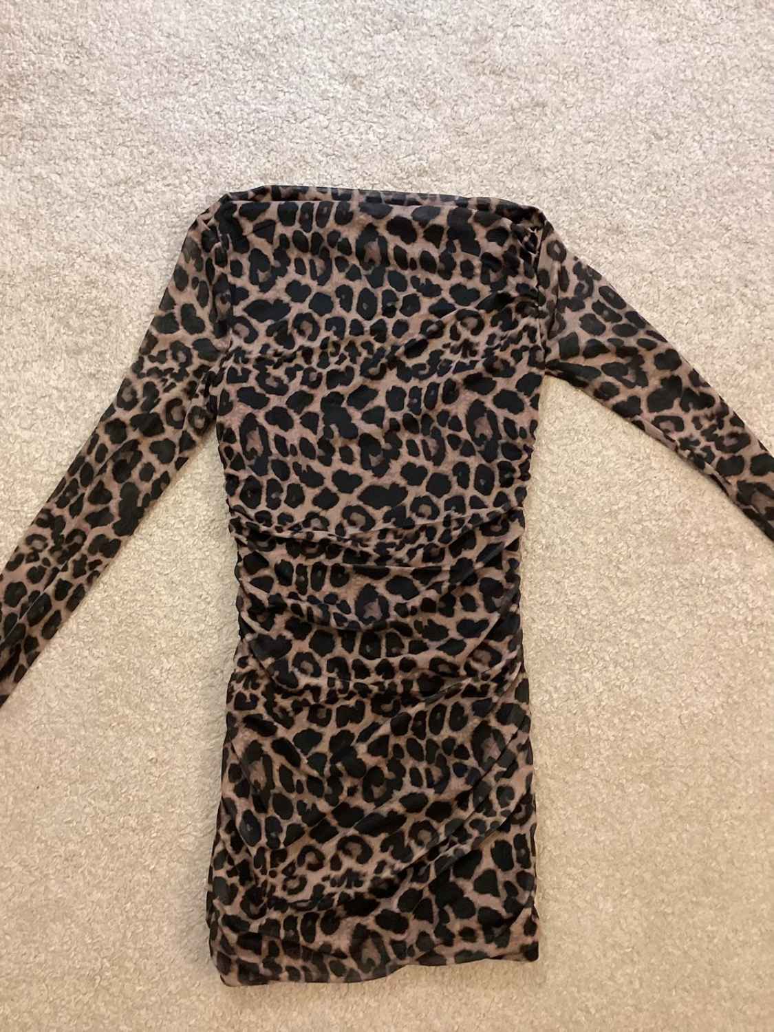 Robe Shein Noir et Marron - Taille XS