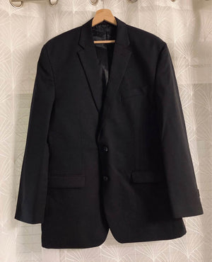 🖤 Blazer Chaps Homme - Noir - Taille 46L (L) - Laine/Spandex