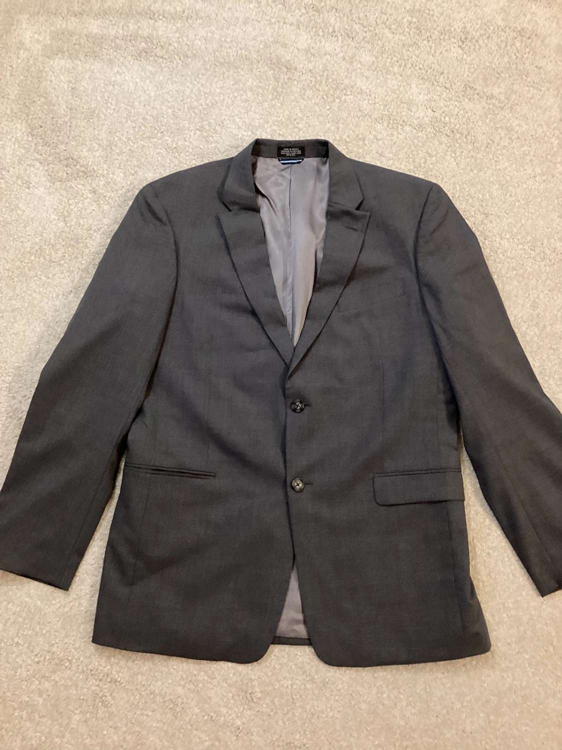 Blazer Tommy Hilfiger "Moores" - Gris - Taille L42 (M) - Laine