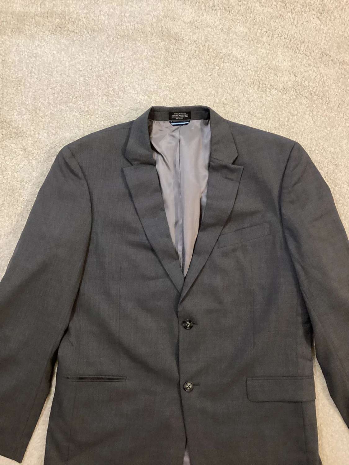 Blazer Tommy Hilfiger "Moores" - Gris - Taille L42 (M) - Laine