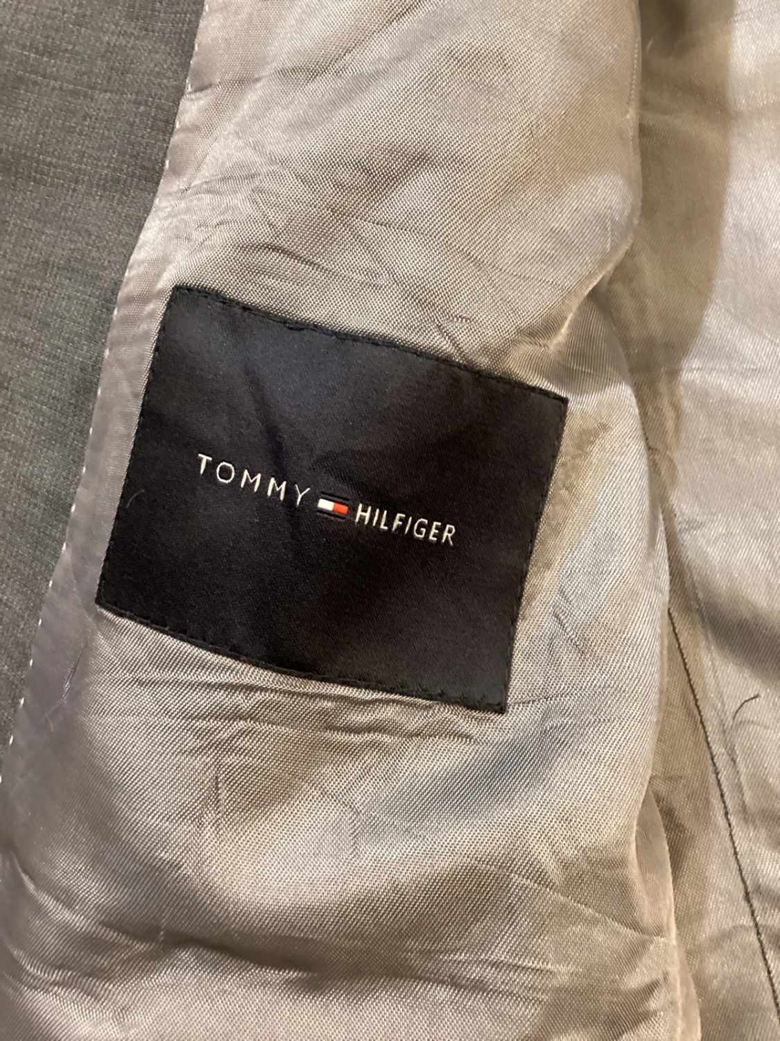 Blazer Tommy Hilfiger "Moores" - Gris - Taille L42 (M) - Laine